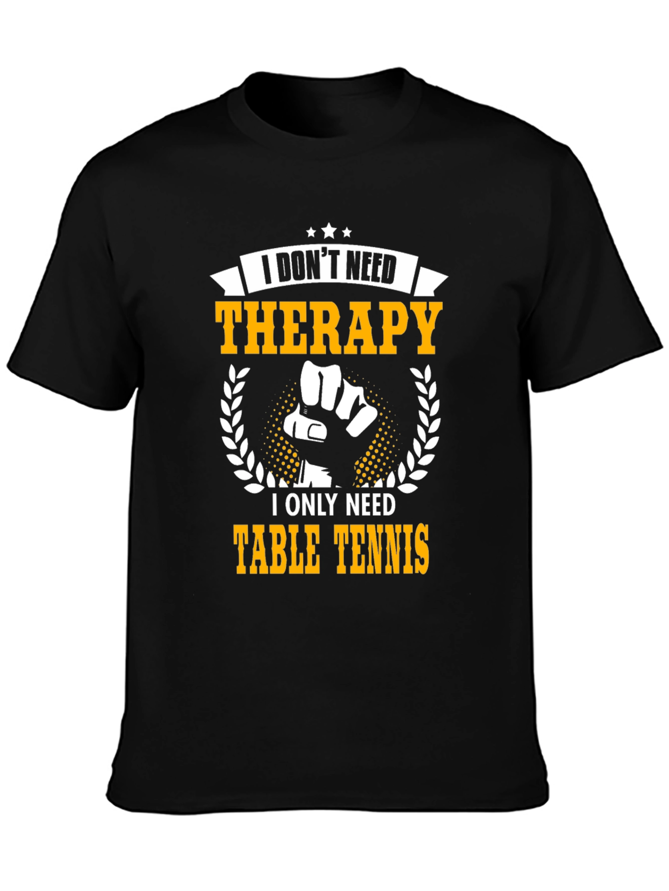 Table Tennis Therapy Graphic T-Shirt