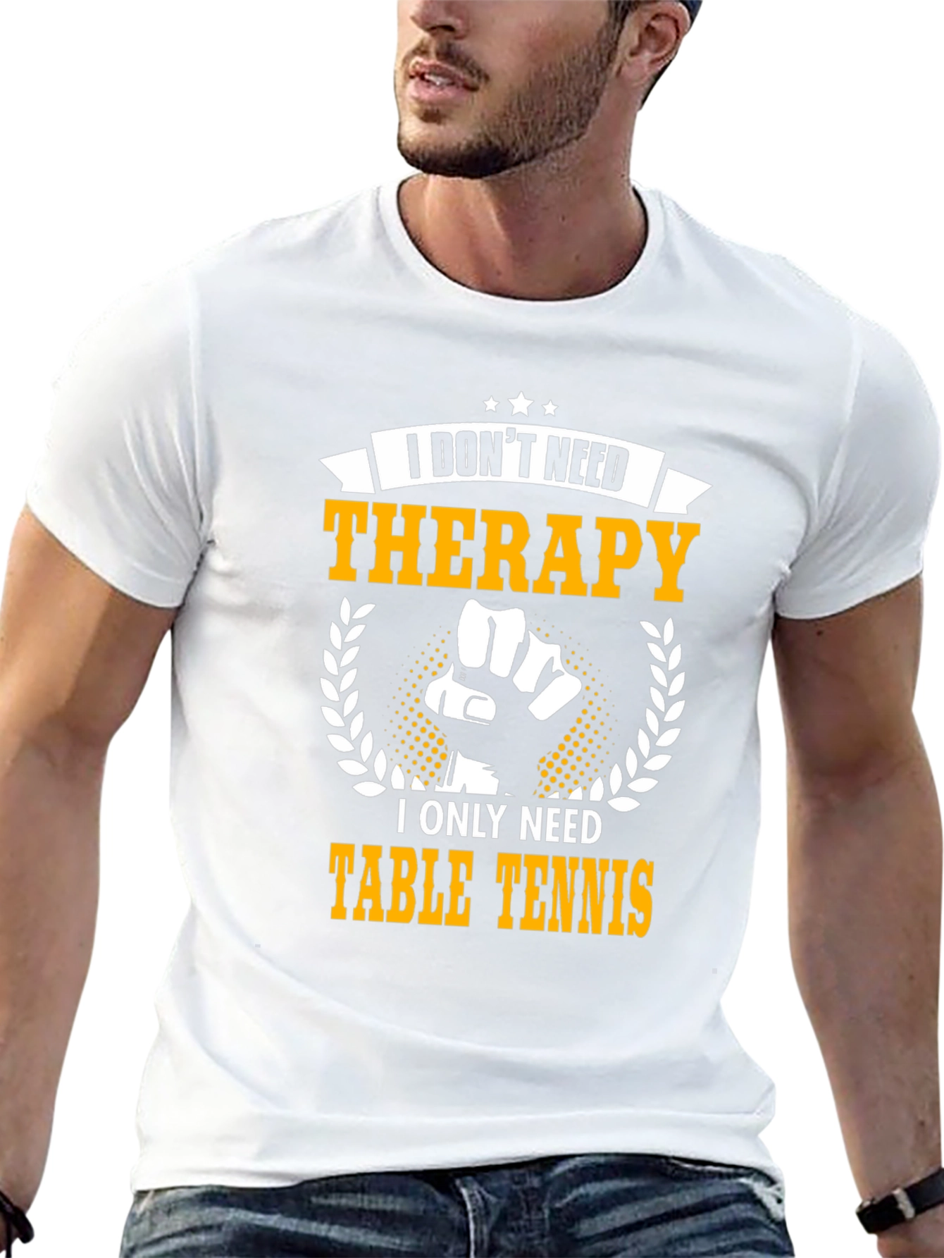 Table Tennis Therapy Graphic T-Shirt