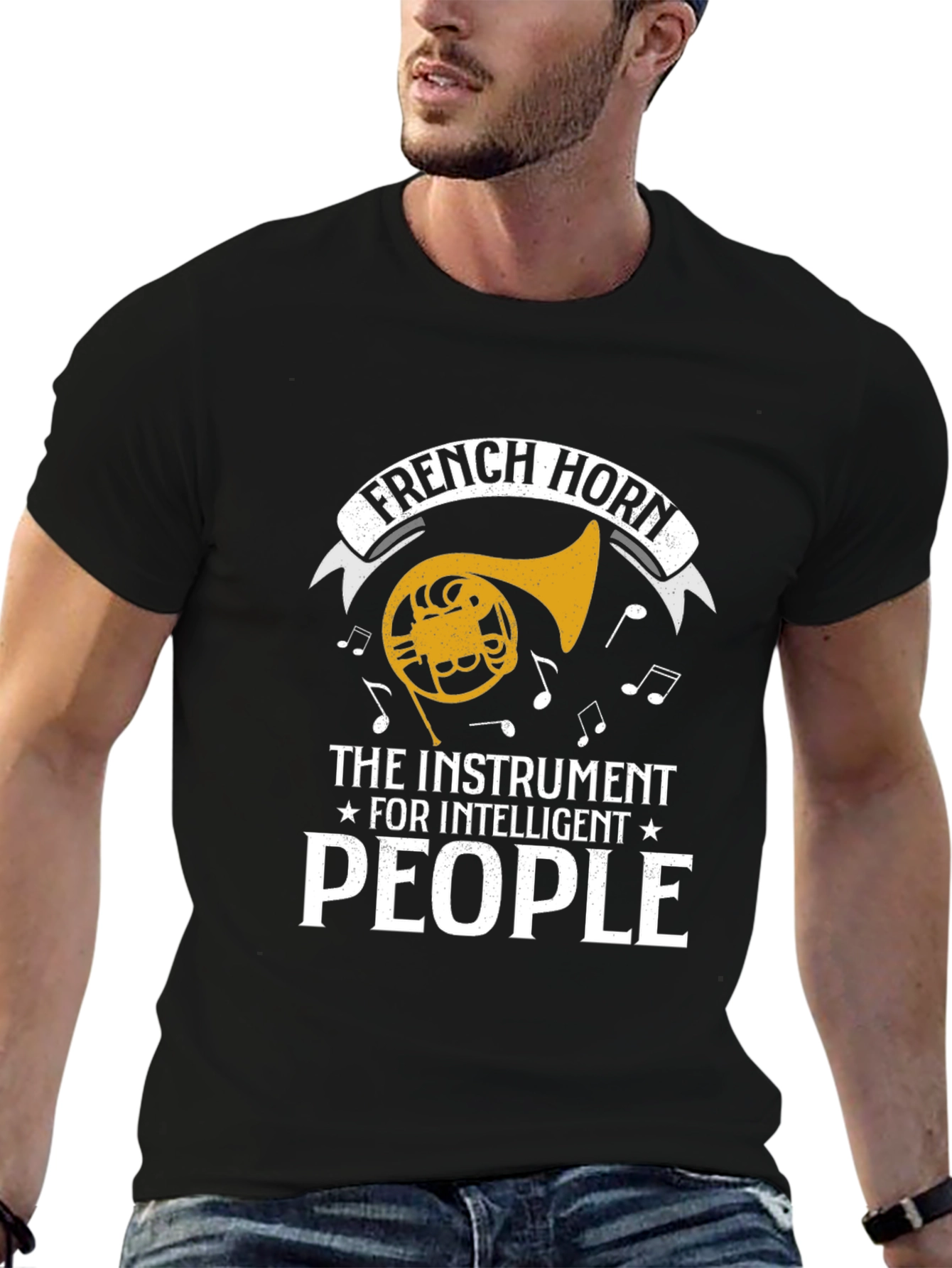 French Horn Instrument T-Shirt