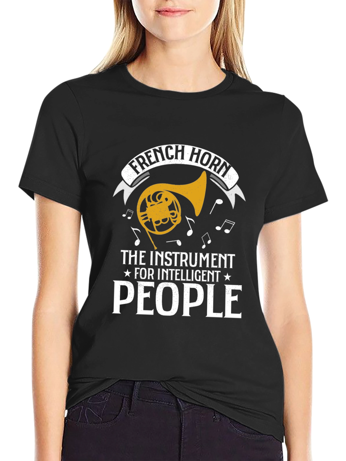 French Horn Instrument T-Shirt