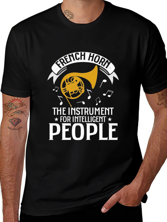 French Horn Instrument T-Shirt
