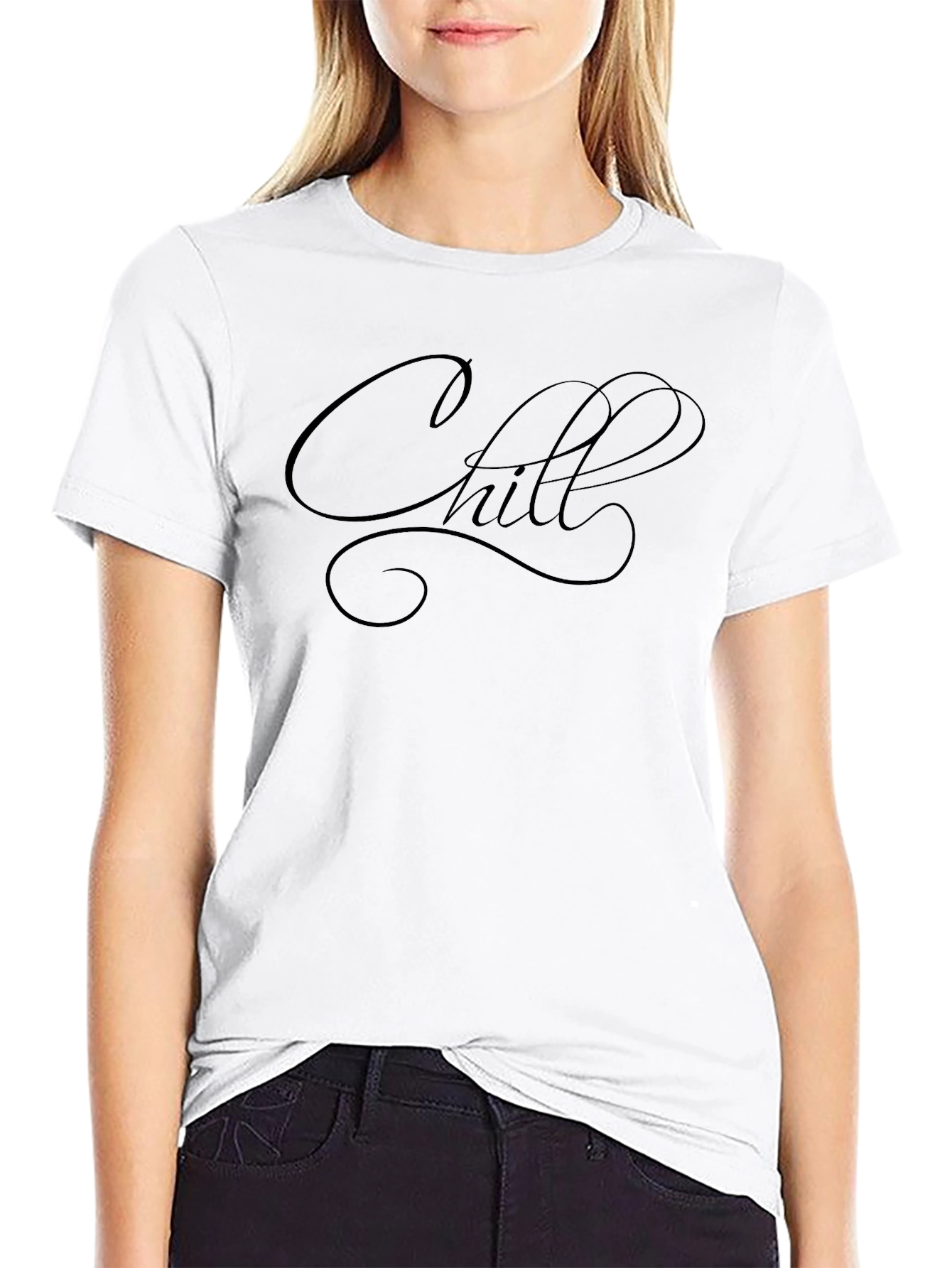 Chill Graphic Tee - Relaxed Style