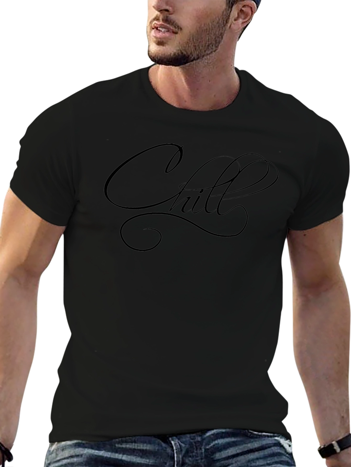 Chill Graphic Tee - Relaxed Style