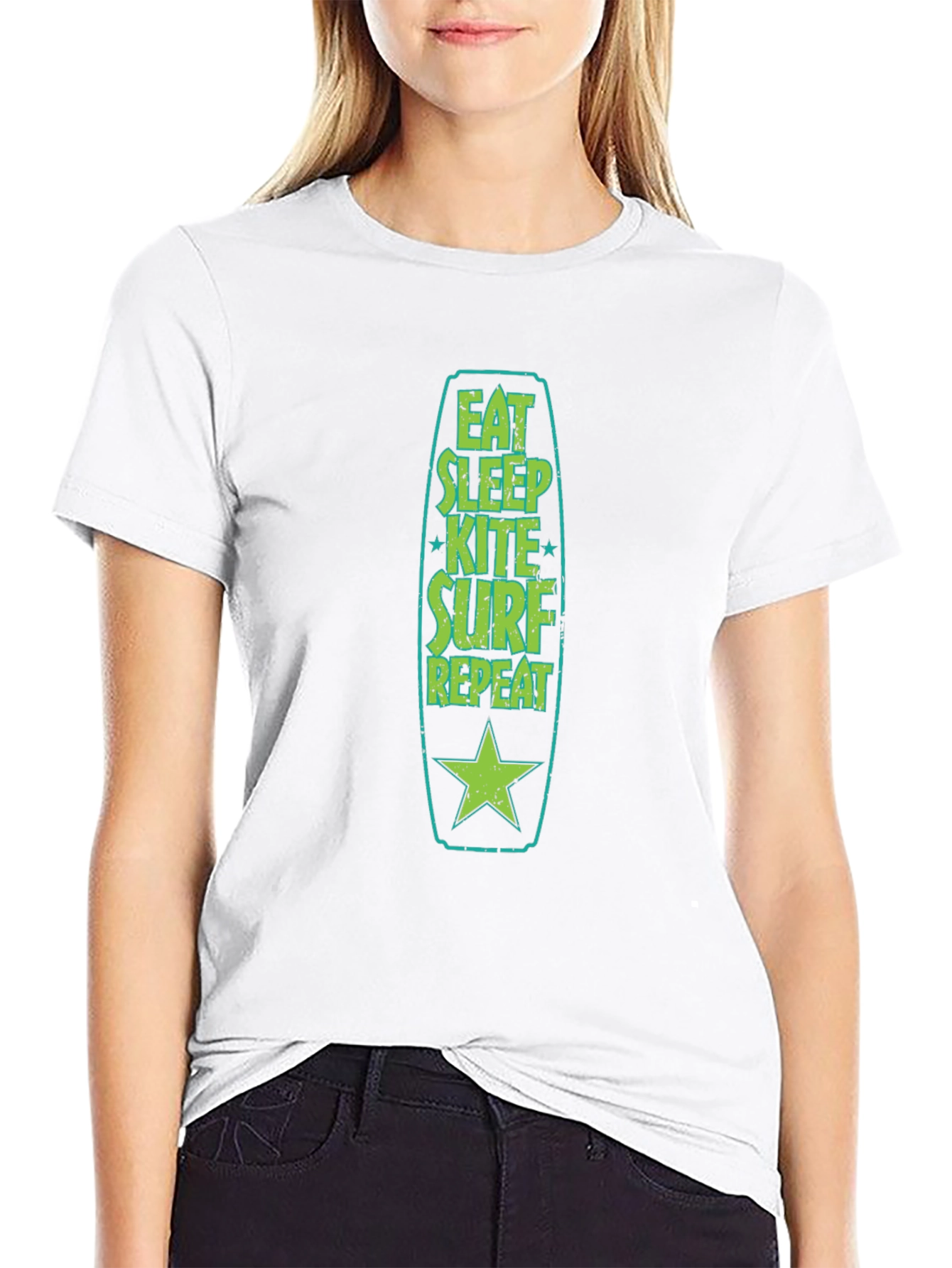 Eat Sleep Kite Surf Repeat T-Shirt