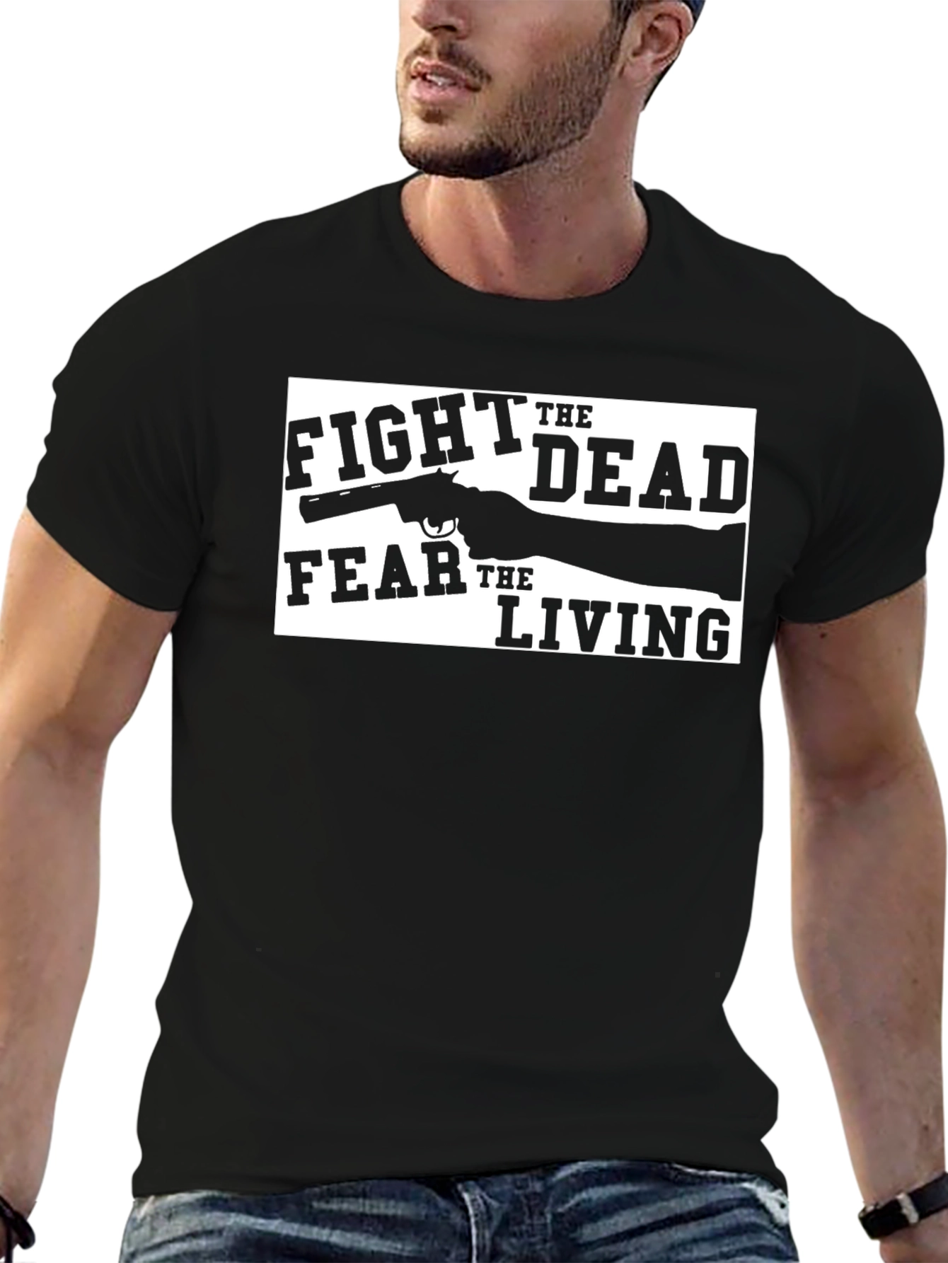 Fight the Dead Fear the Living Graphic Tee