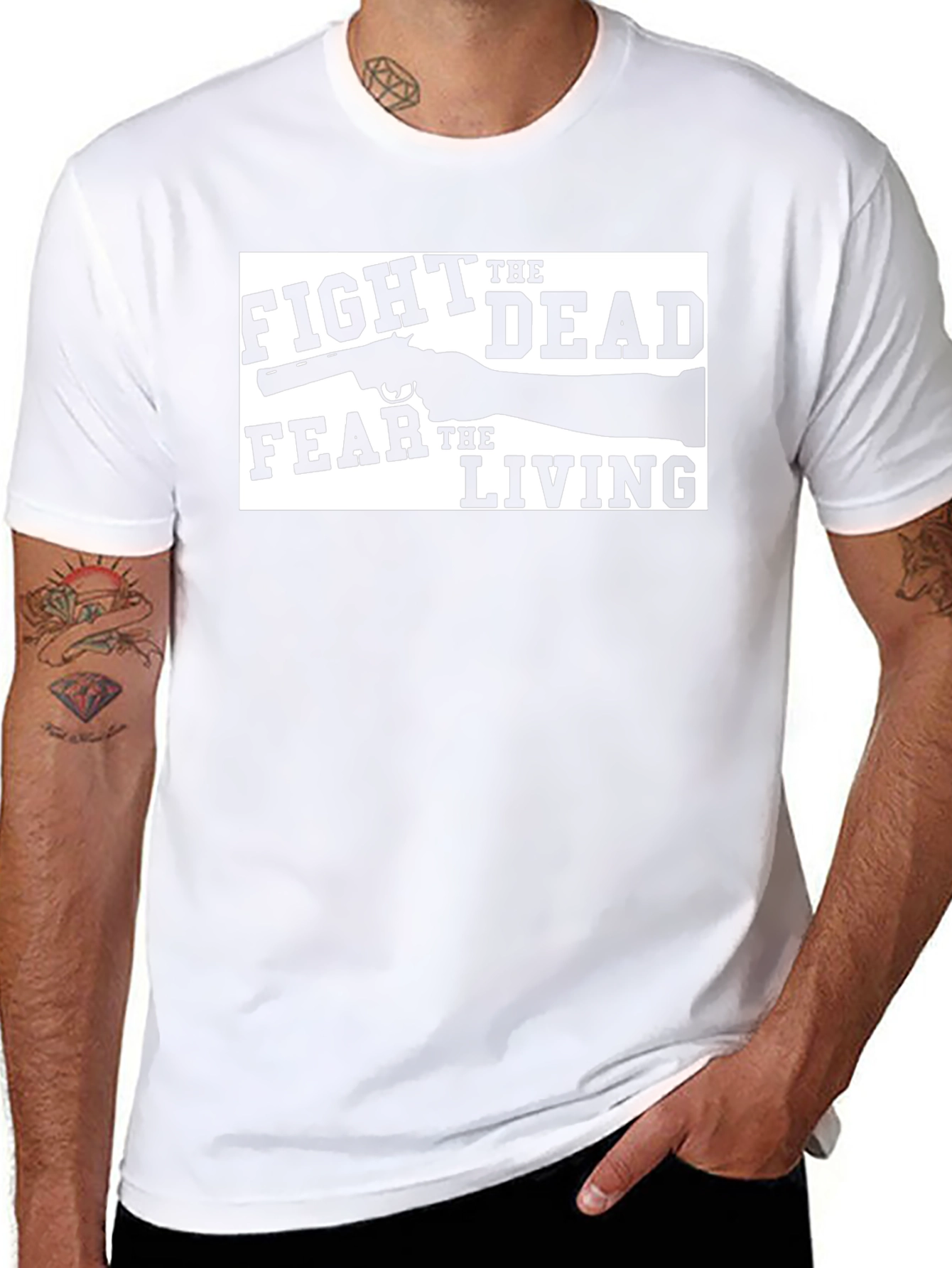 Fight the Dead Fear the Living Graphic Tee