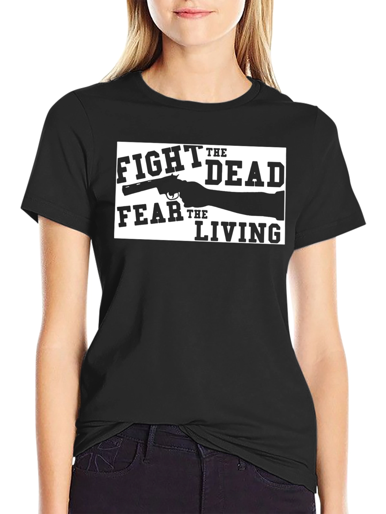Fight the Dead Fear the Living Graphic Tee