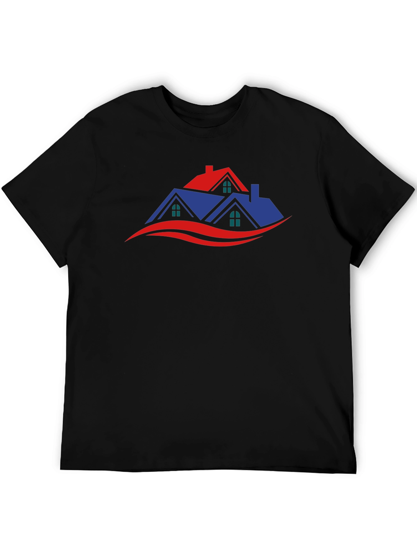 Modern Home Graphic T-Shirt - Stylish & Comfortable