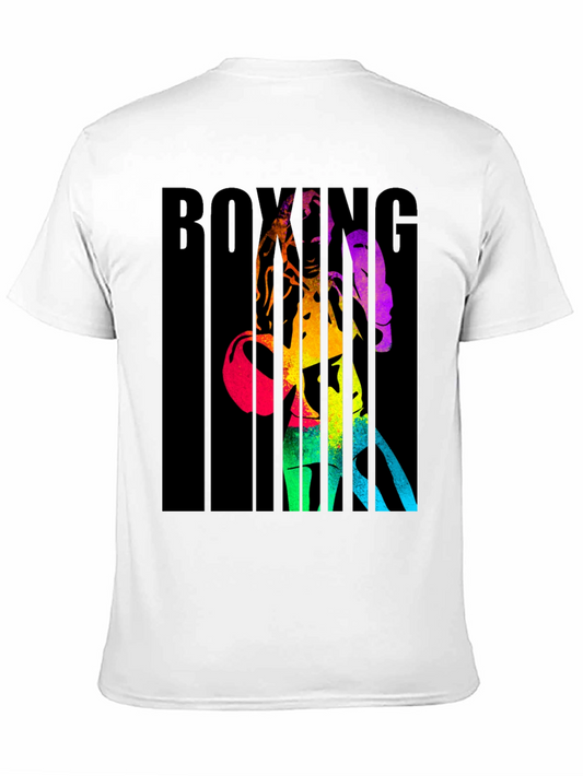 Rainbow Boxing Graphic T-Shirt