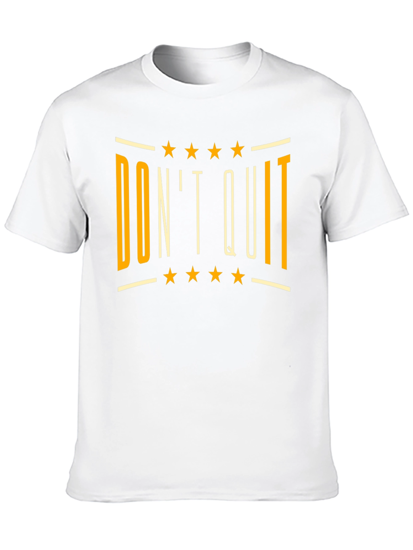 Dont Quit Black Graphic T-Shirt