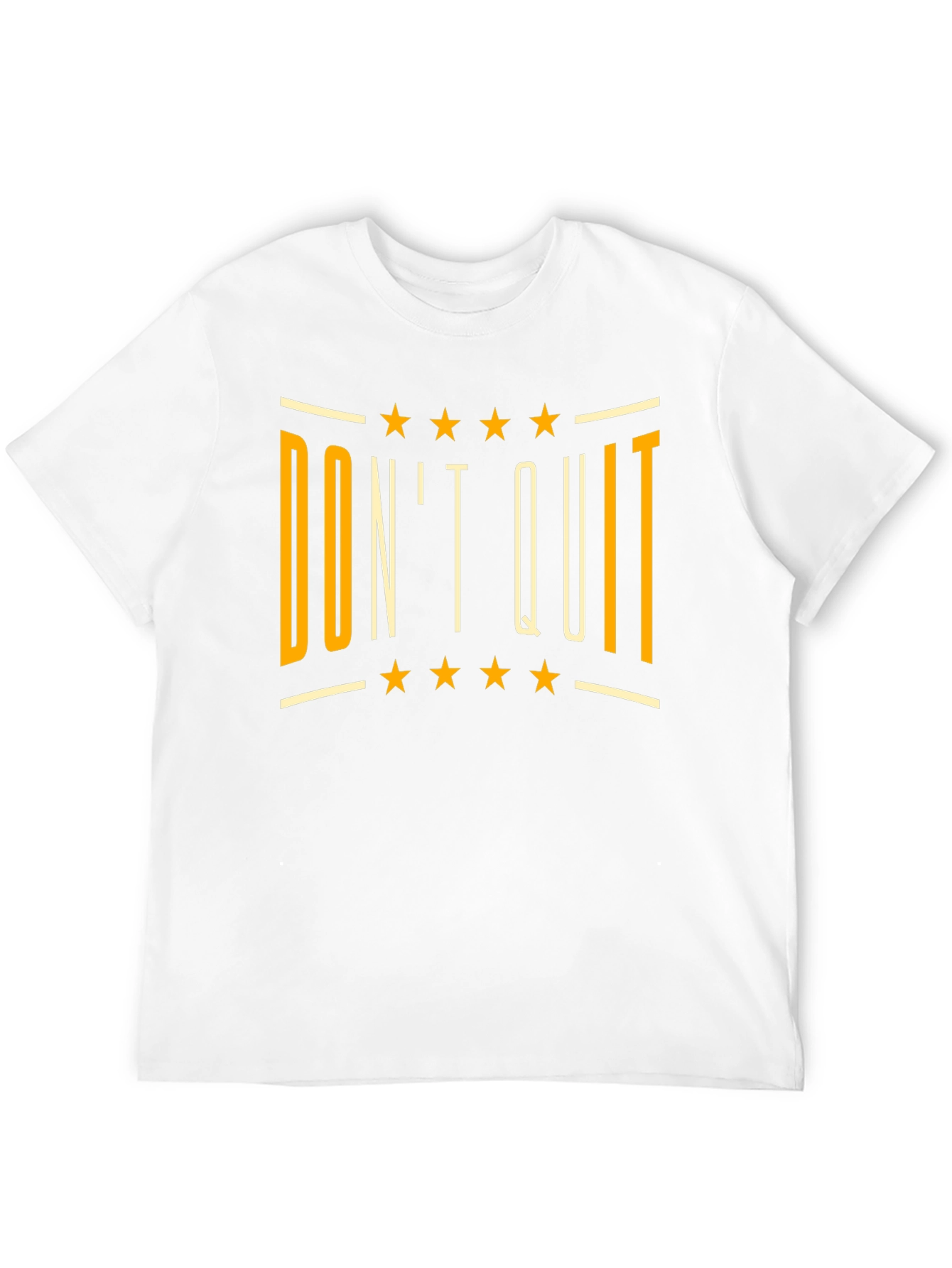 Dont Quit Black Graphic T-Shirt