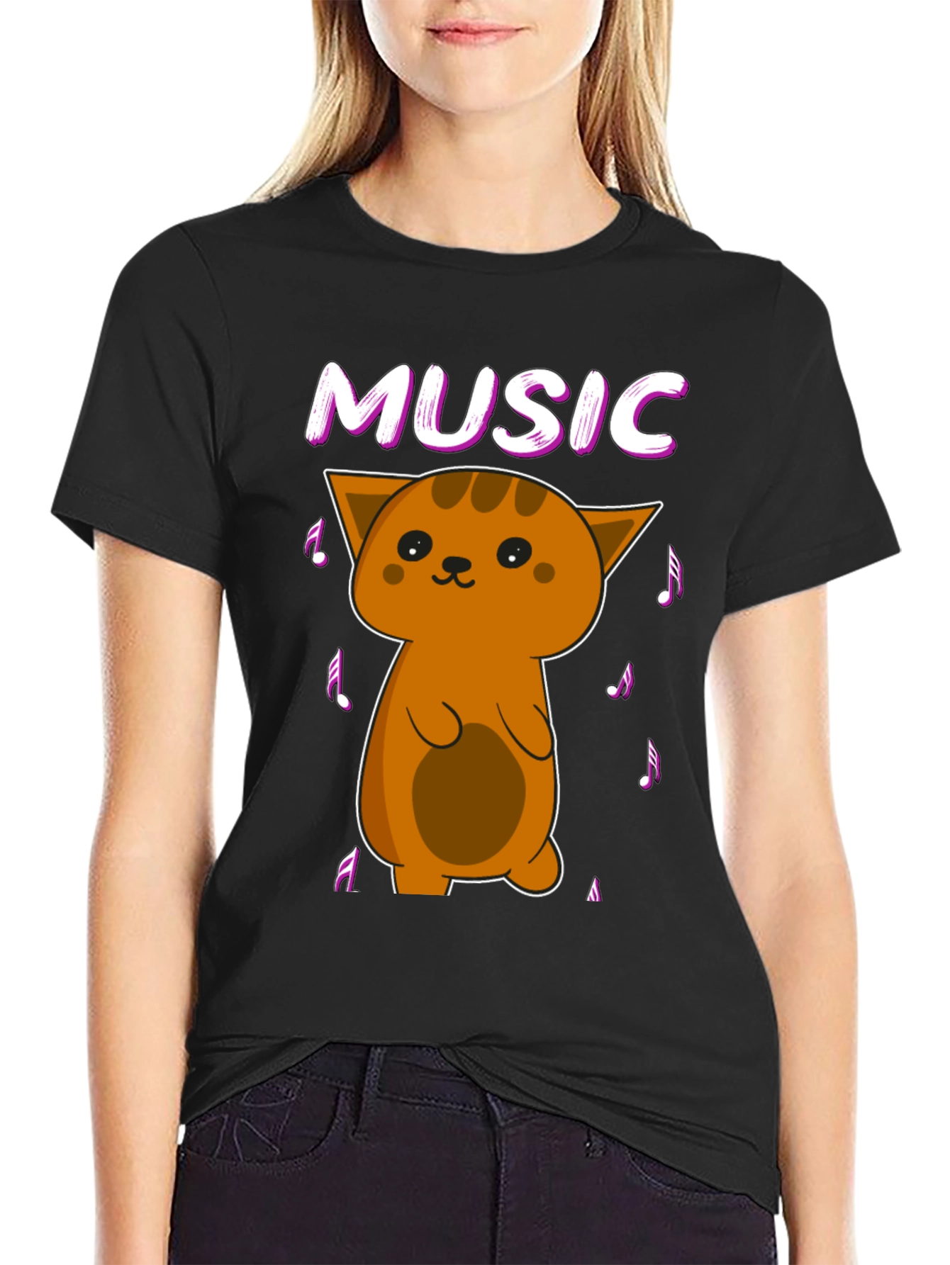 Music Cat T-Shirt