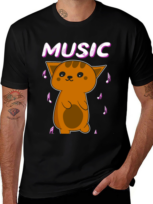 Music Cat T-Shirt