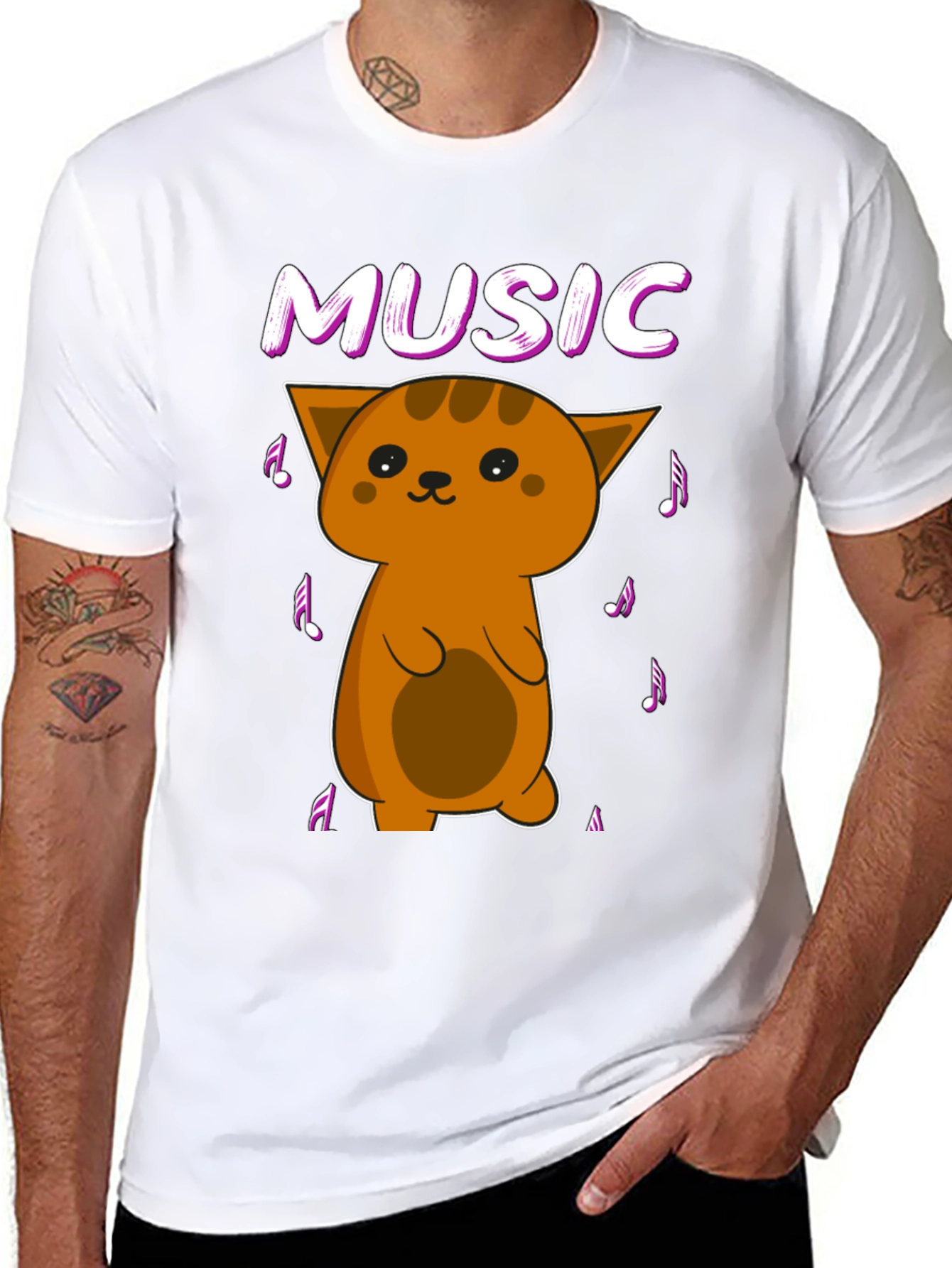 Music Cat T-Shirt