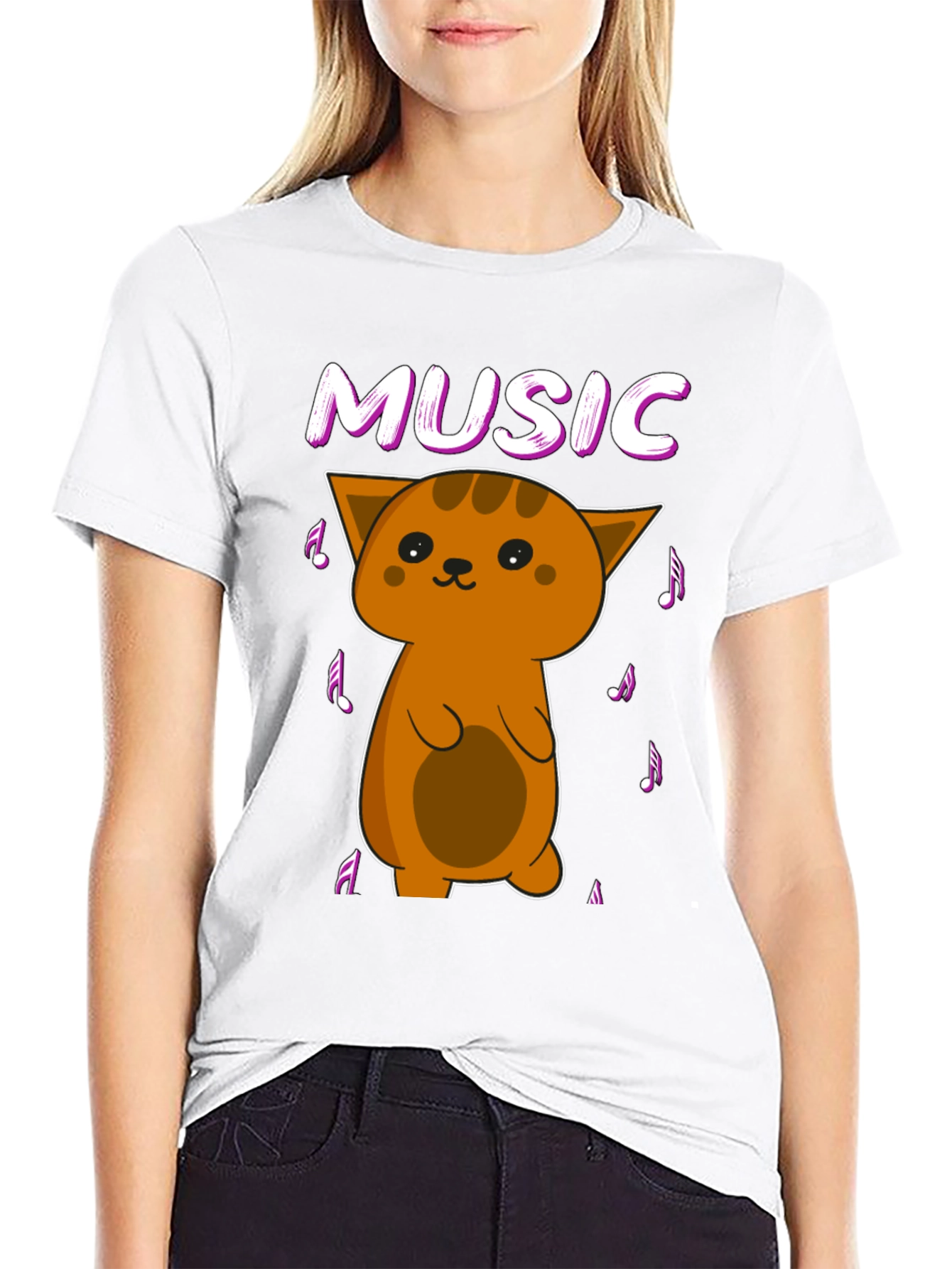 Music Cat T-Shirt