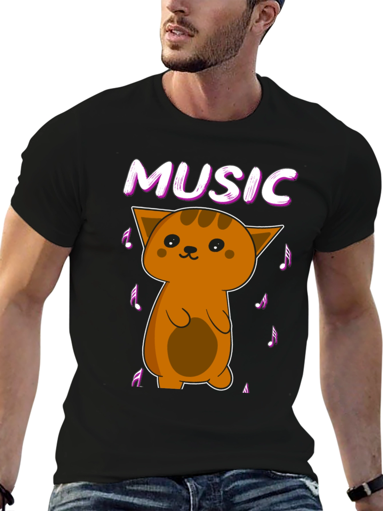 Music Cat T-Shirt