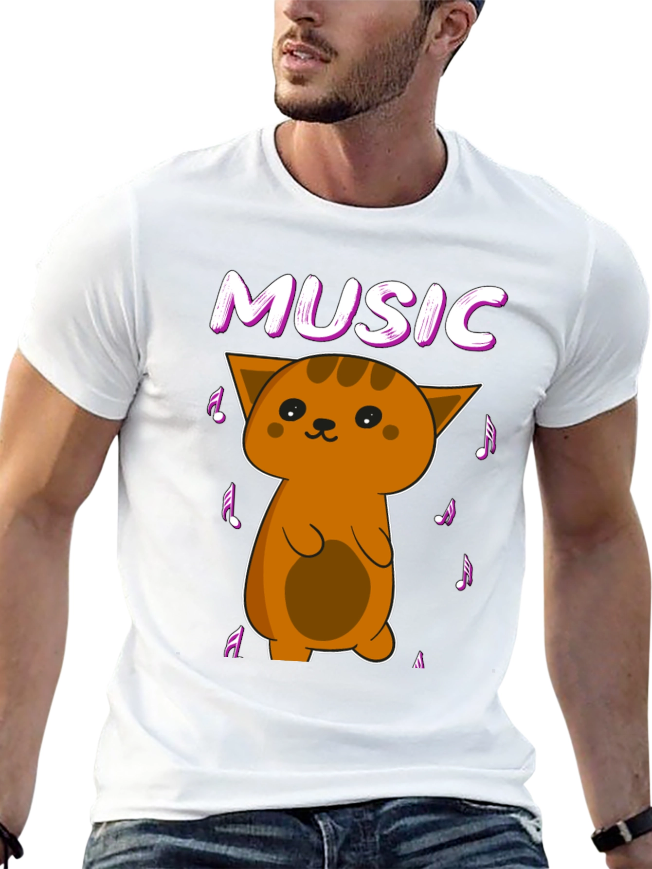Music Cat T-Shirt
