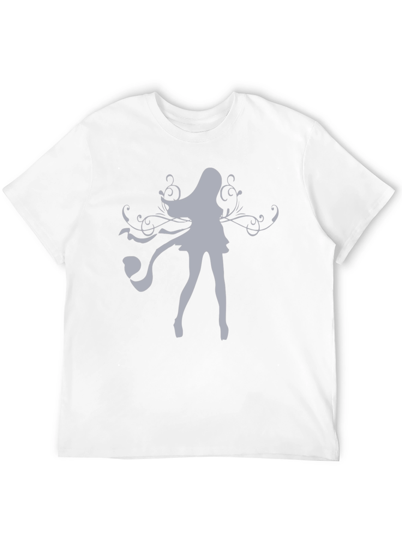 Stylish Graphic Print Black T-Shirt