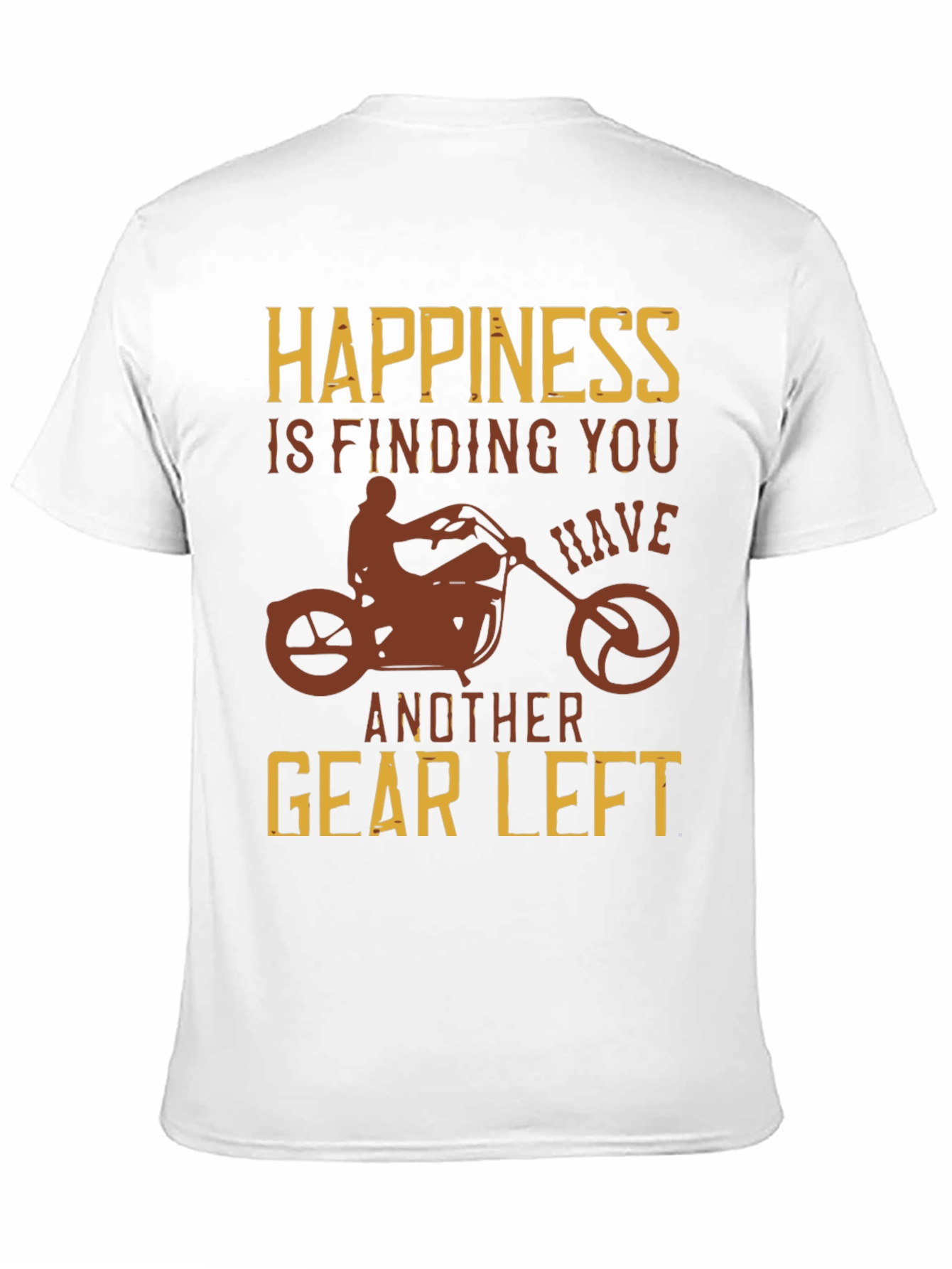 Happiness Motorcycle T-Shirt
