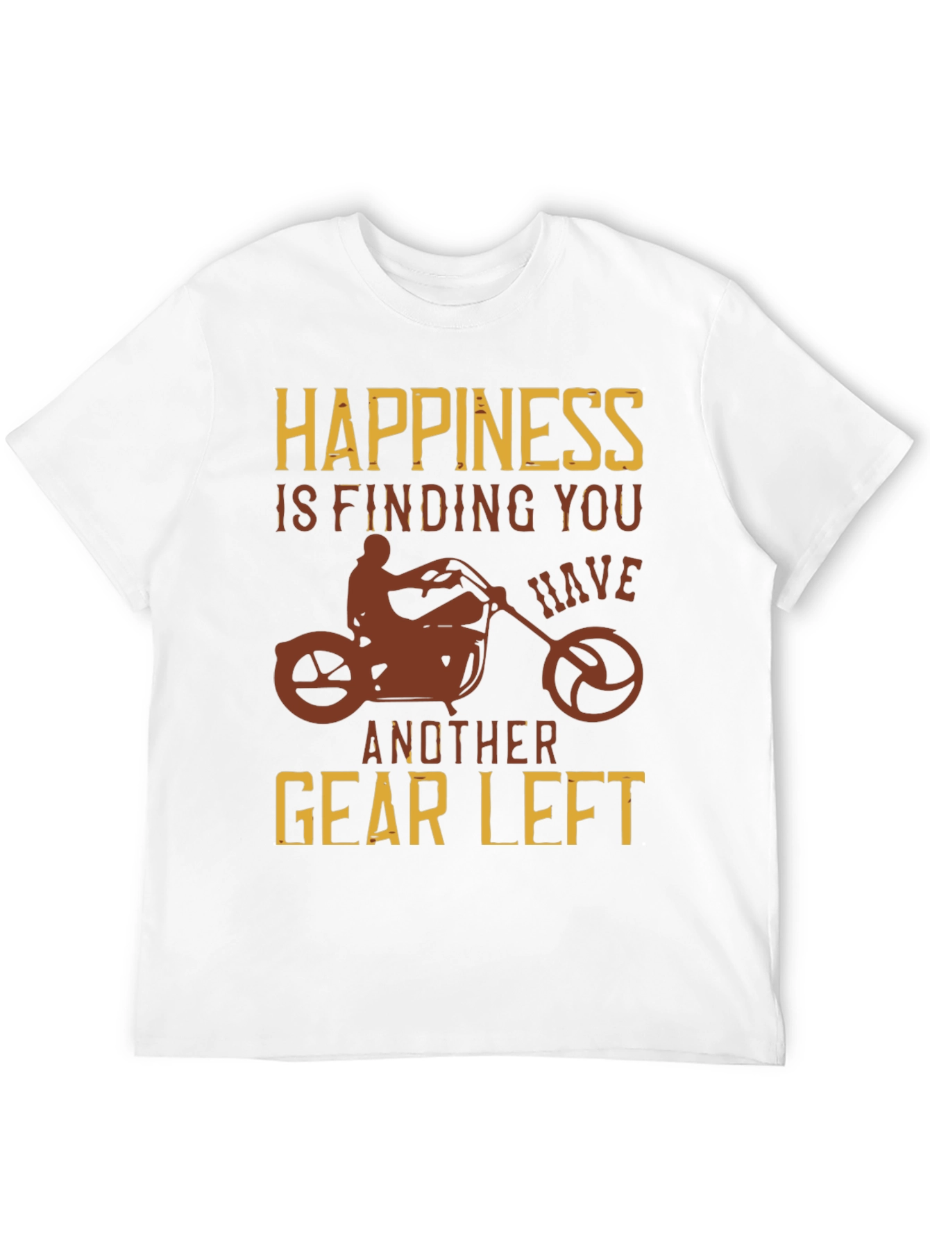 Happiness Motorcycle T-Shirt