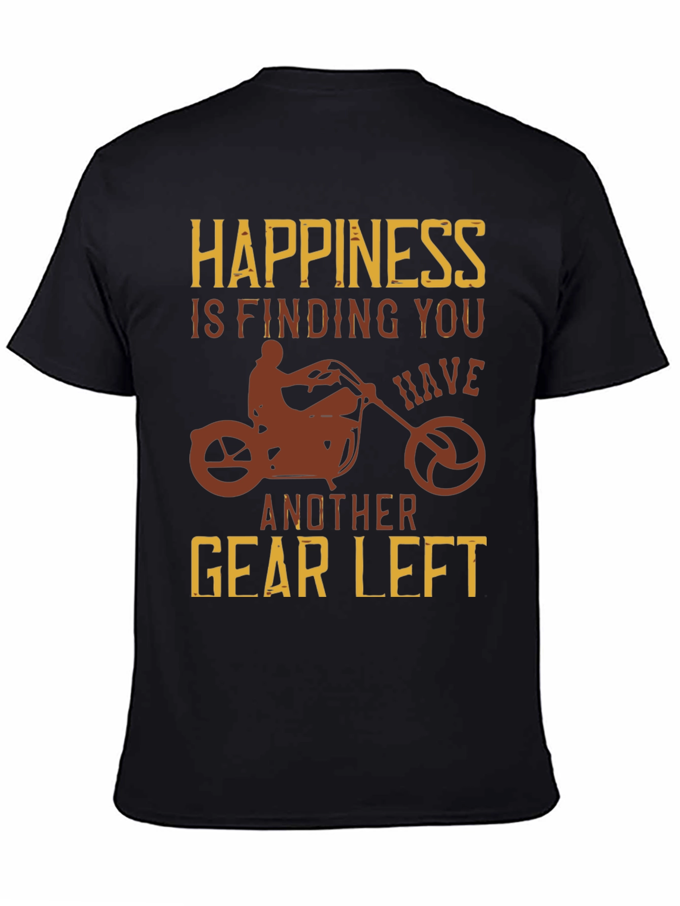Happiness Motorcycle T-Shirt