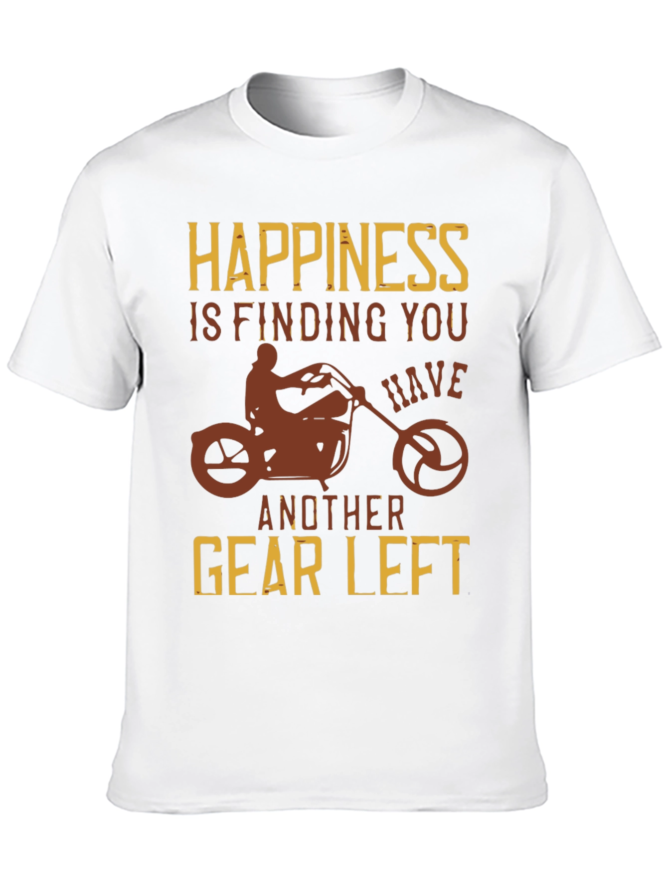 Happiness Motorcycle T-Shirt