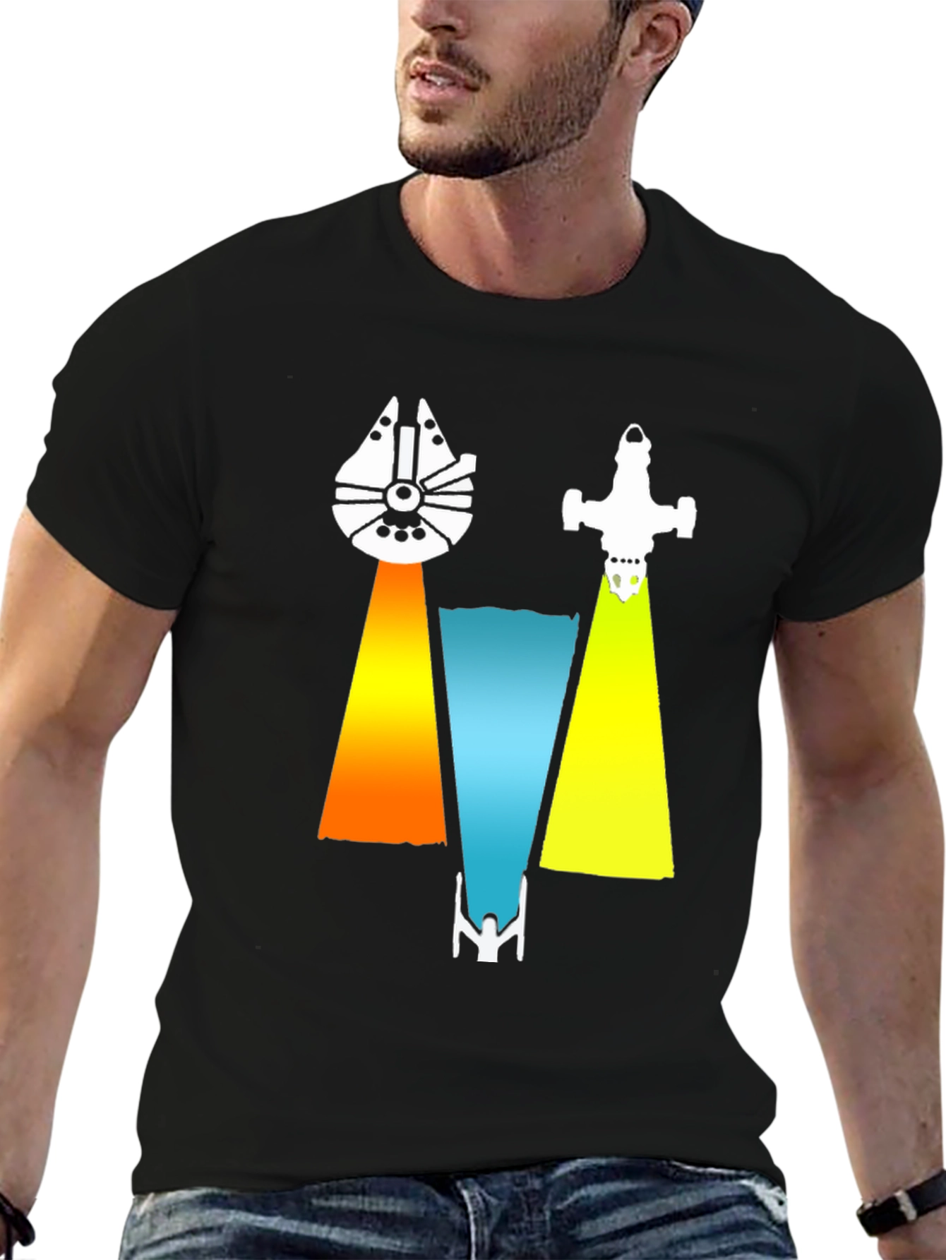 Sci-Fi Spaceship T-Shirt