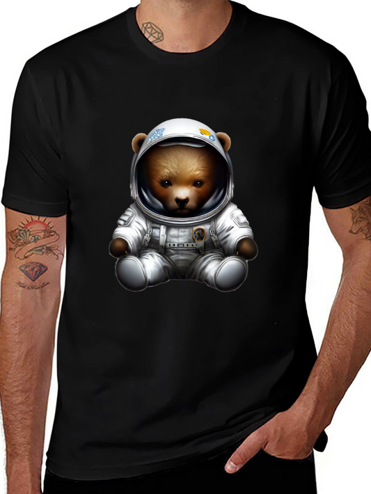 Astronaut Bear T-Shirt - Space Explorer Tee