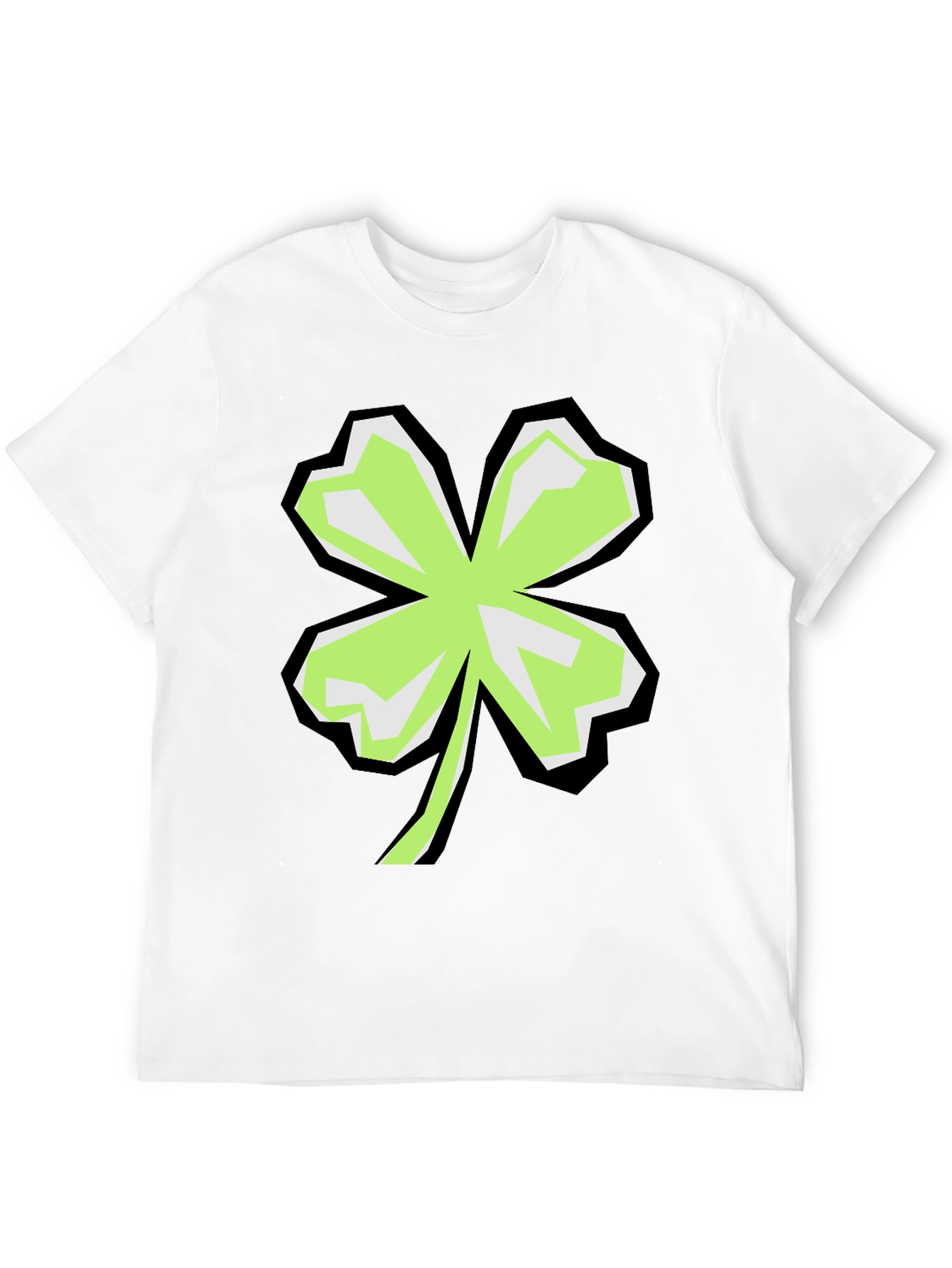Shamrock Graphic Black T-Shirt