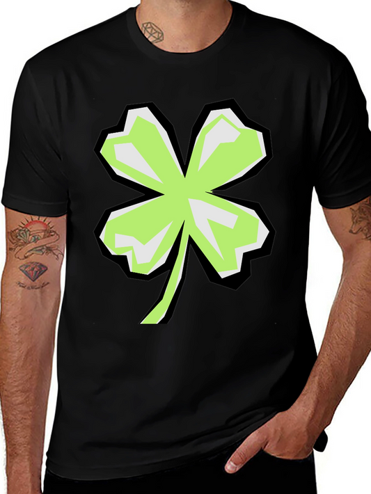 Shamrock Graphic Black T-Shirt