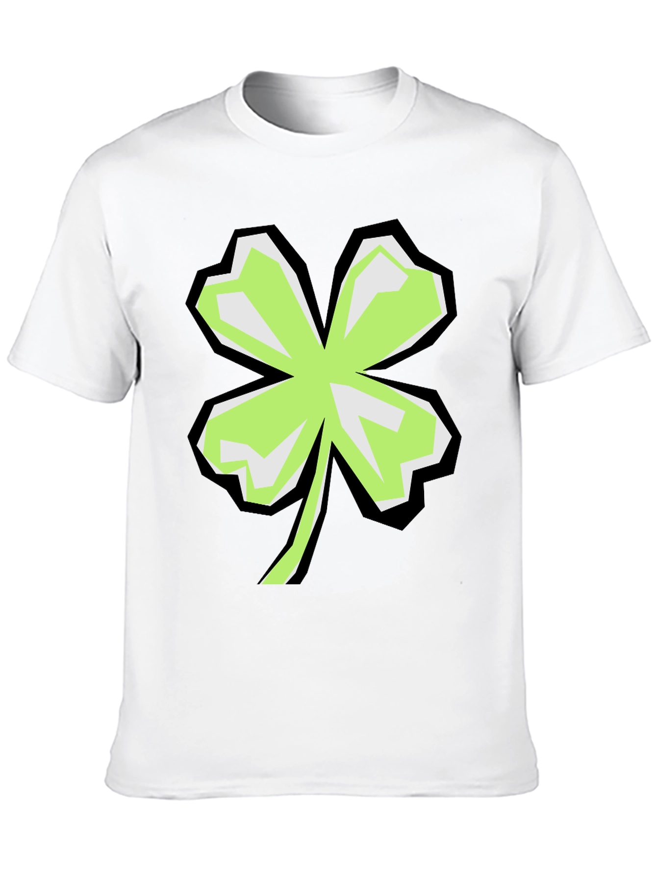 Shamrock Graphic Black T-Shirt