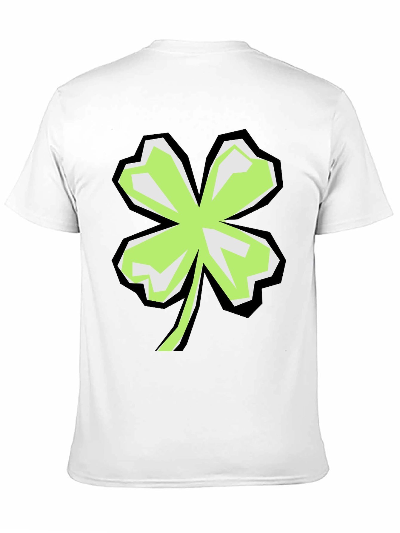Shamrock Graphic Black T-Shirt