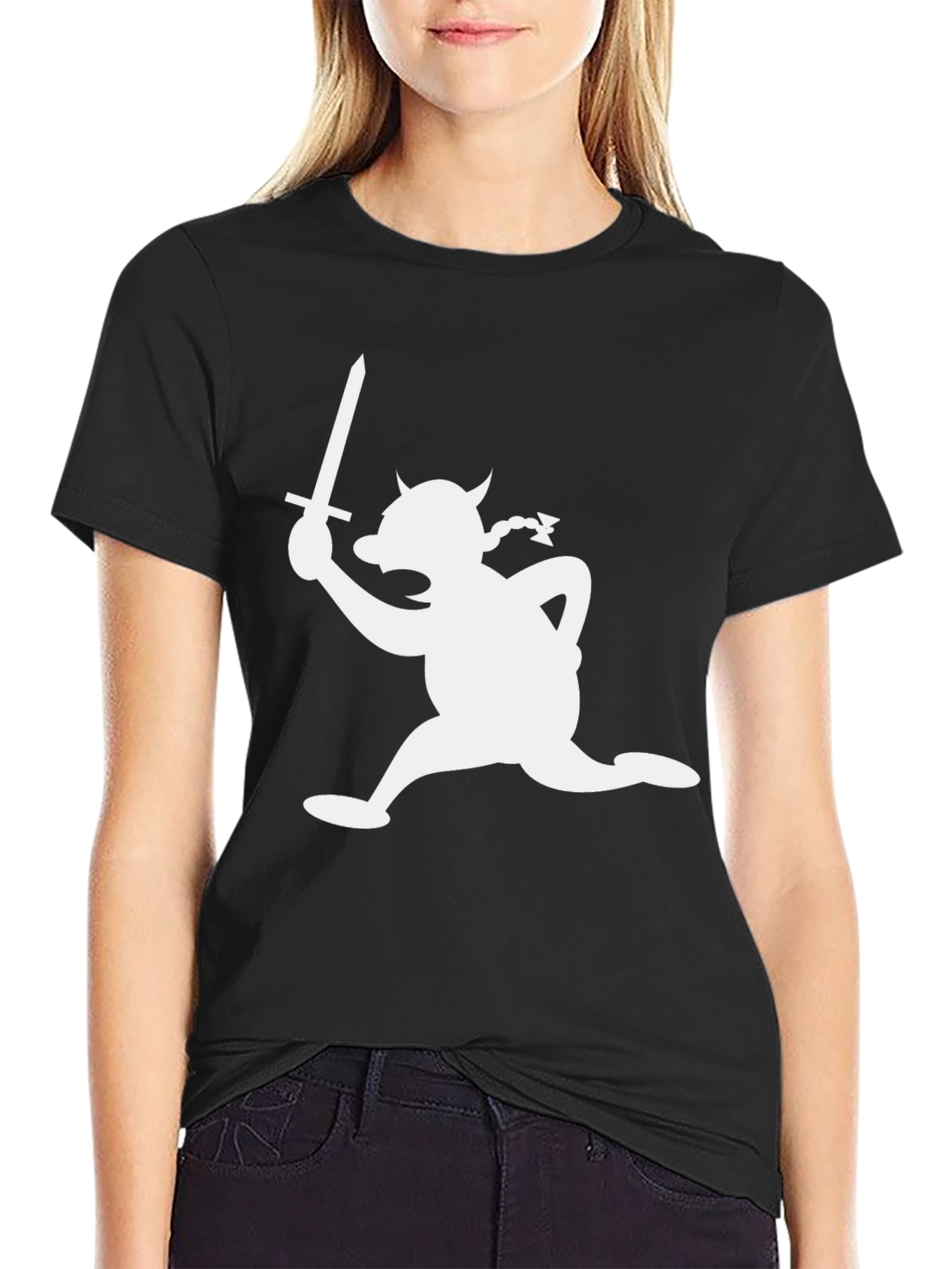 Viking Warrior Black T-Shirt
