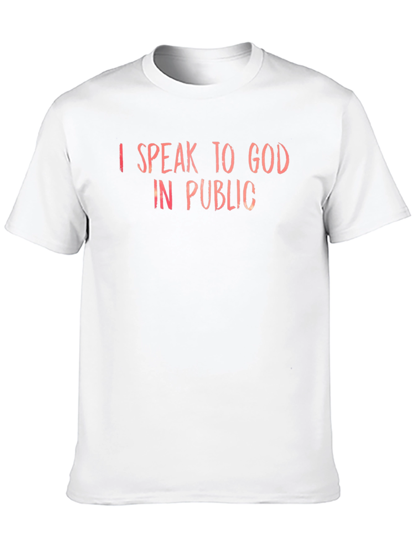 I Speak to God in Public Graphic Tee
