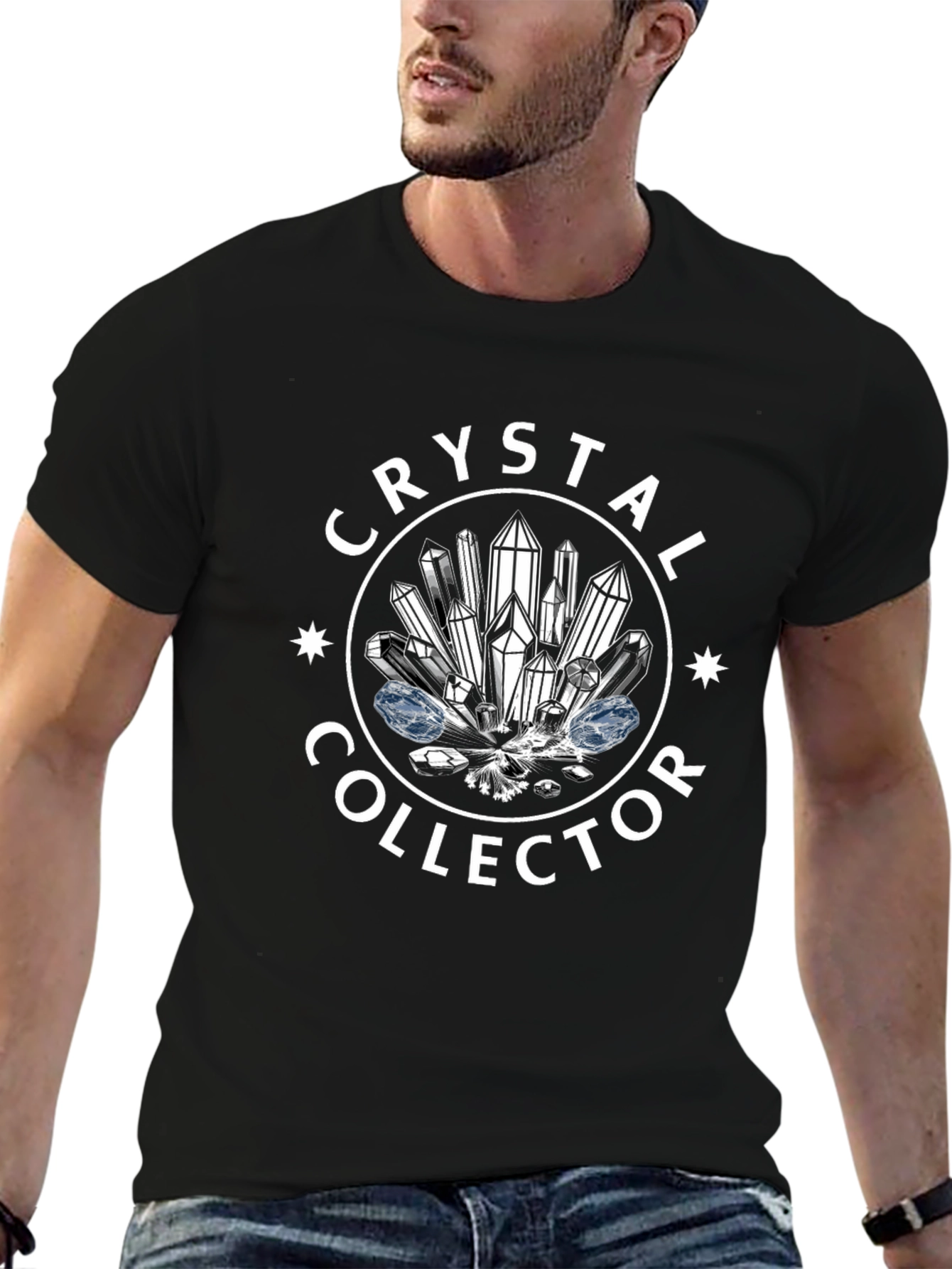 Crystal Collector Black T-Shirt