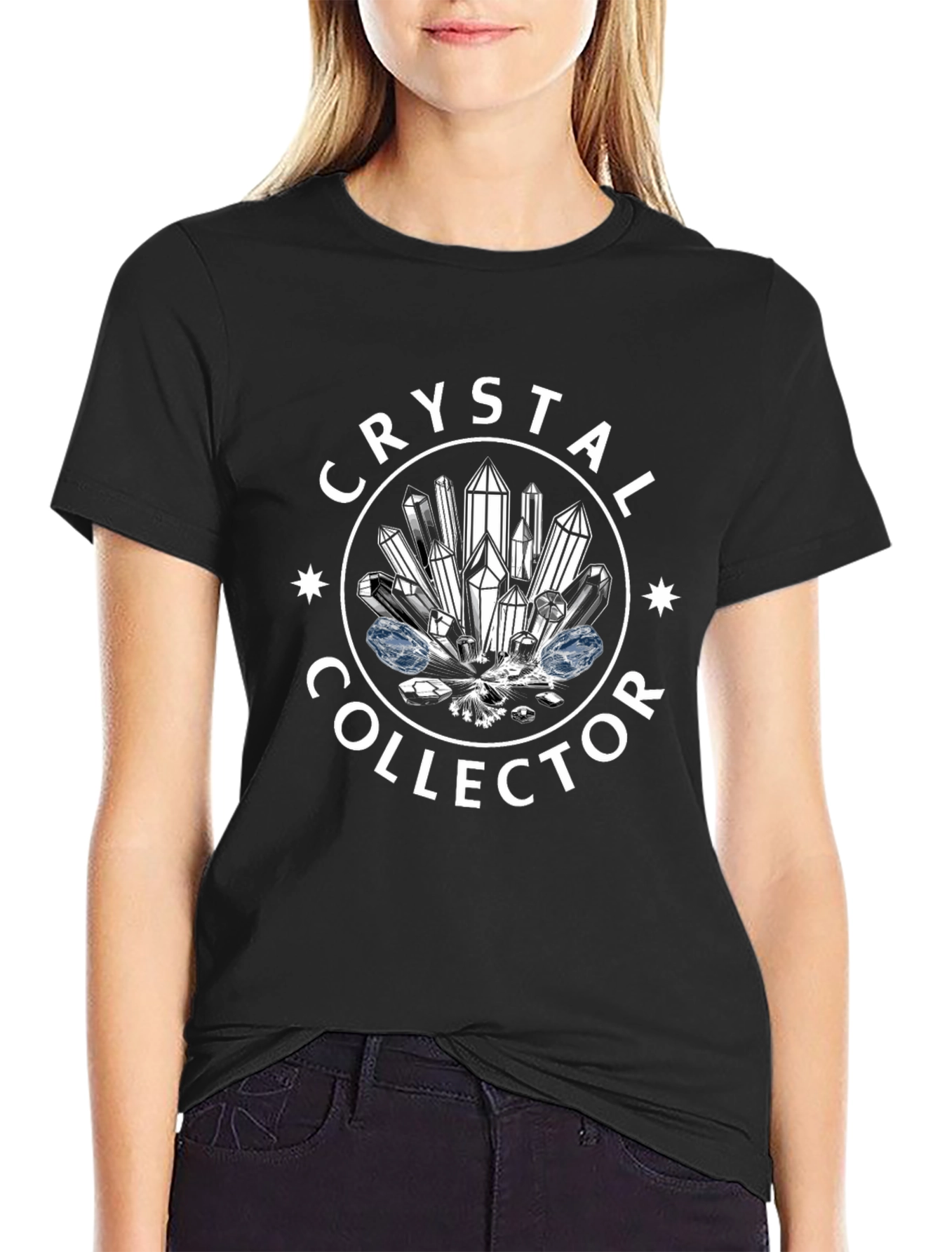 Crystal Collector Black T-Shirt