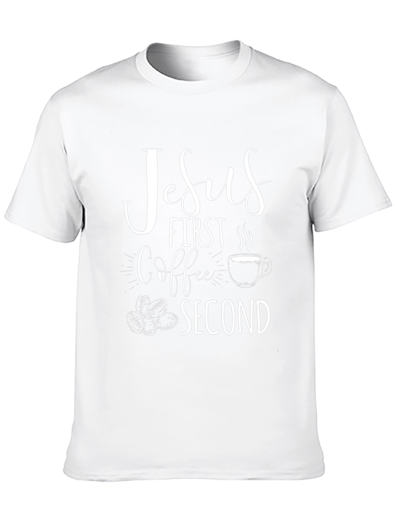 Jesus First Coffee Second Graphic T-Shirt