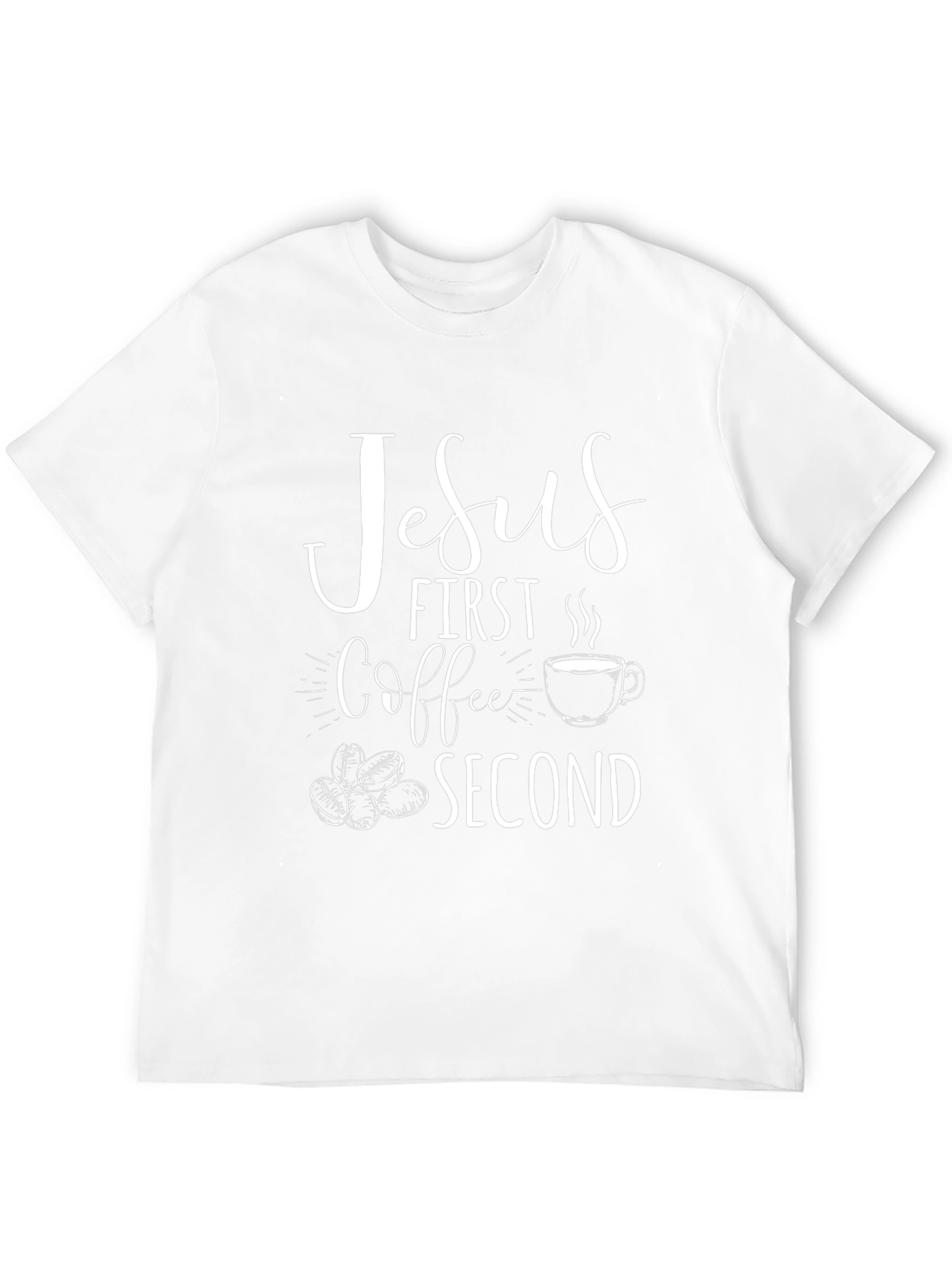 Jesus First Coffee Second Graphic T-Shirt