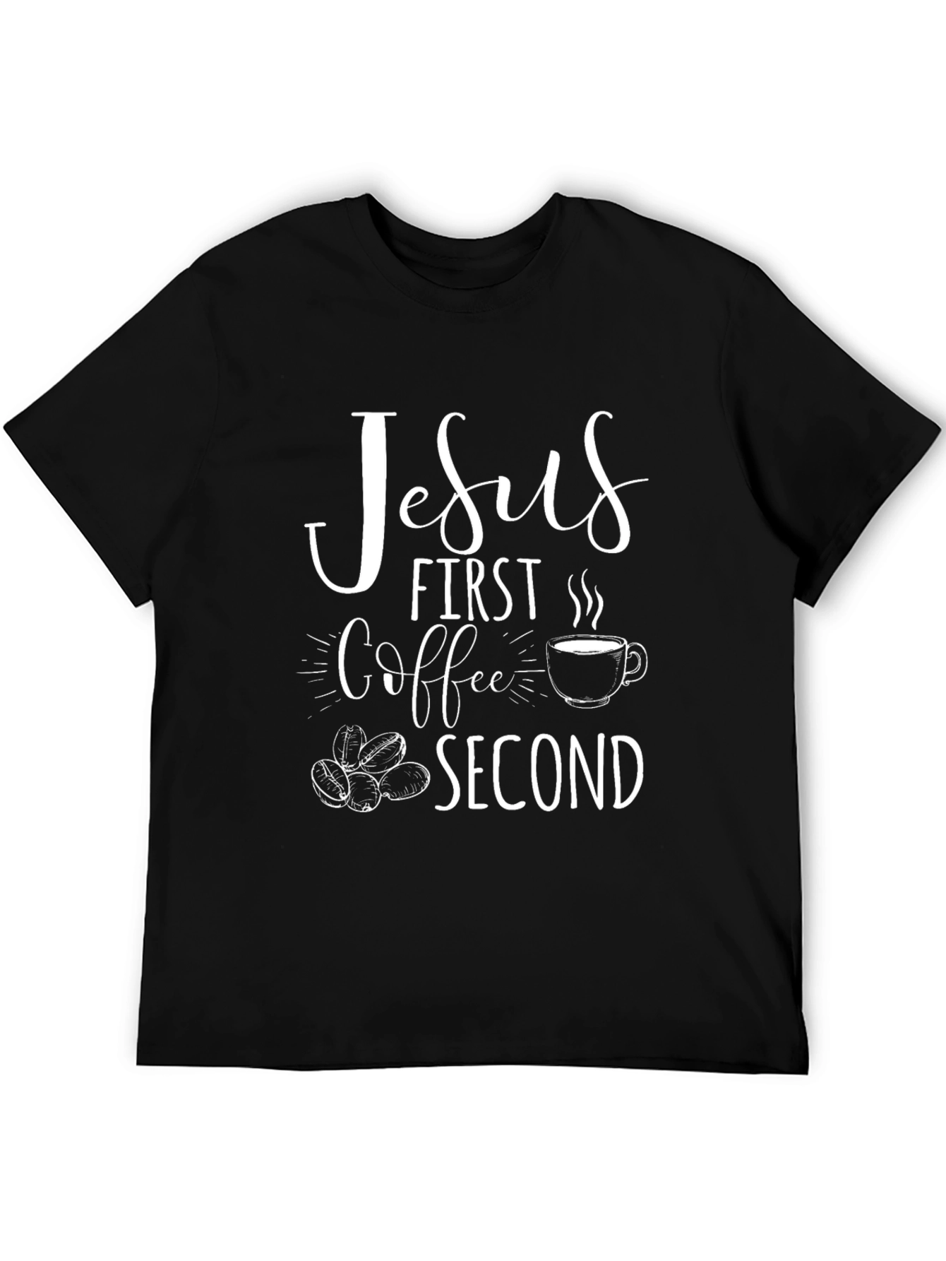 Jesus First Coffee Second Graphic T-Shirt