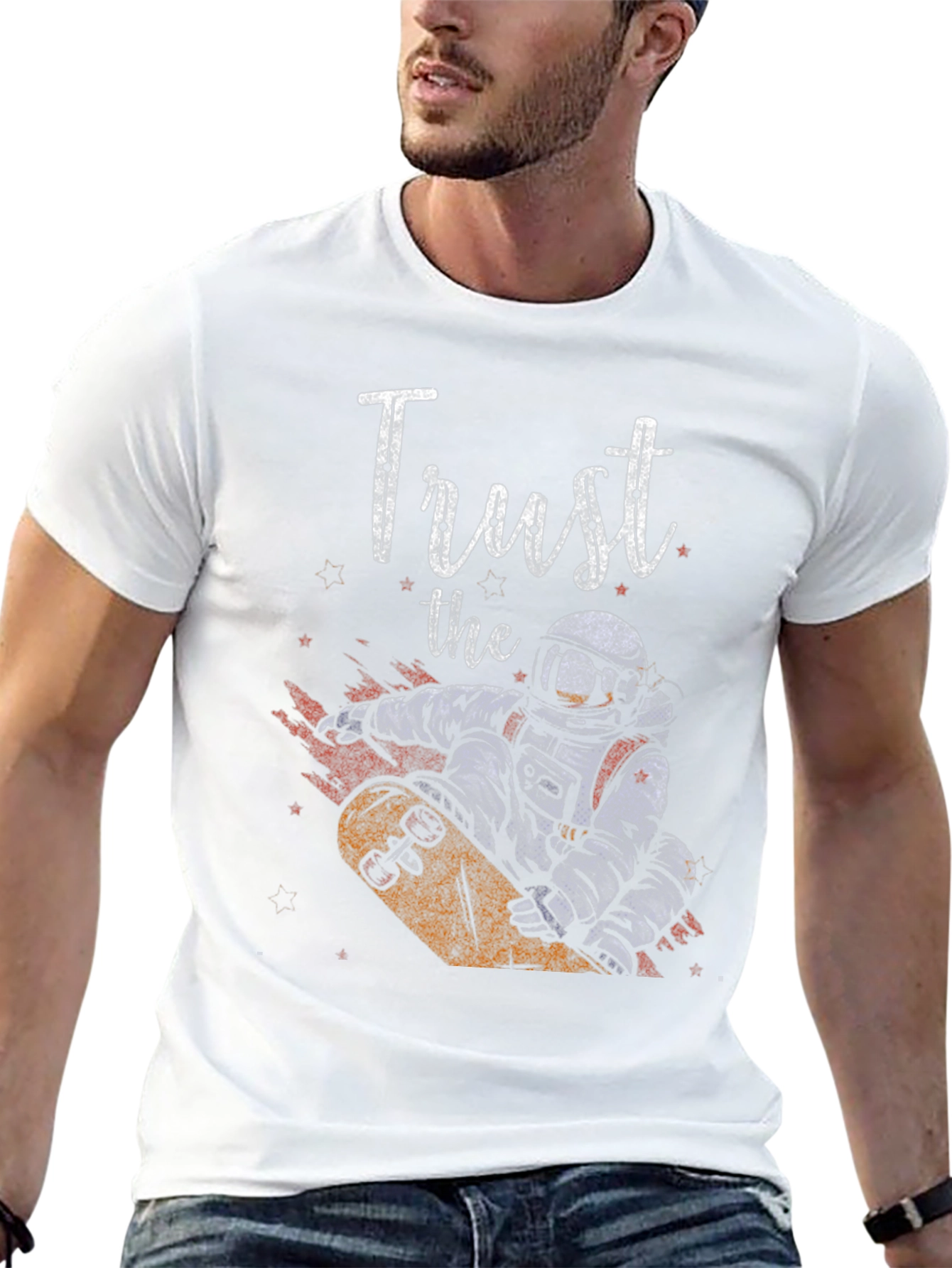Trust the Astronaut Skateboard T-Shirt