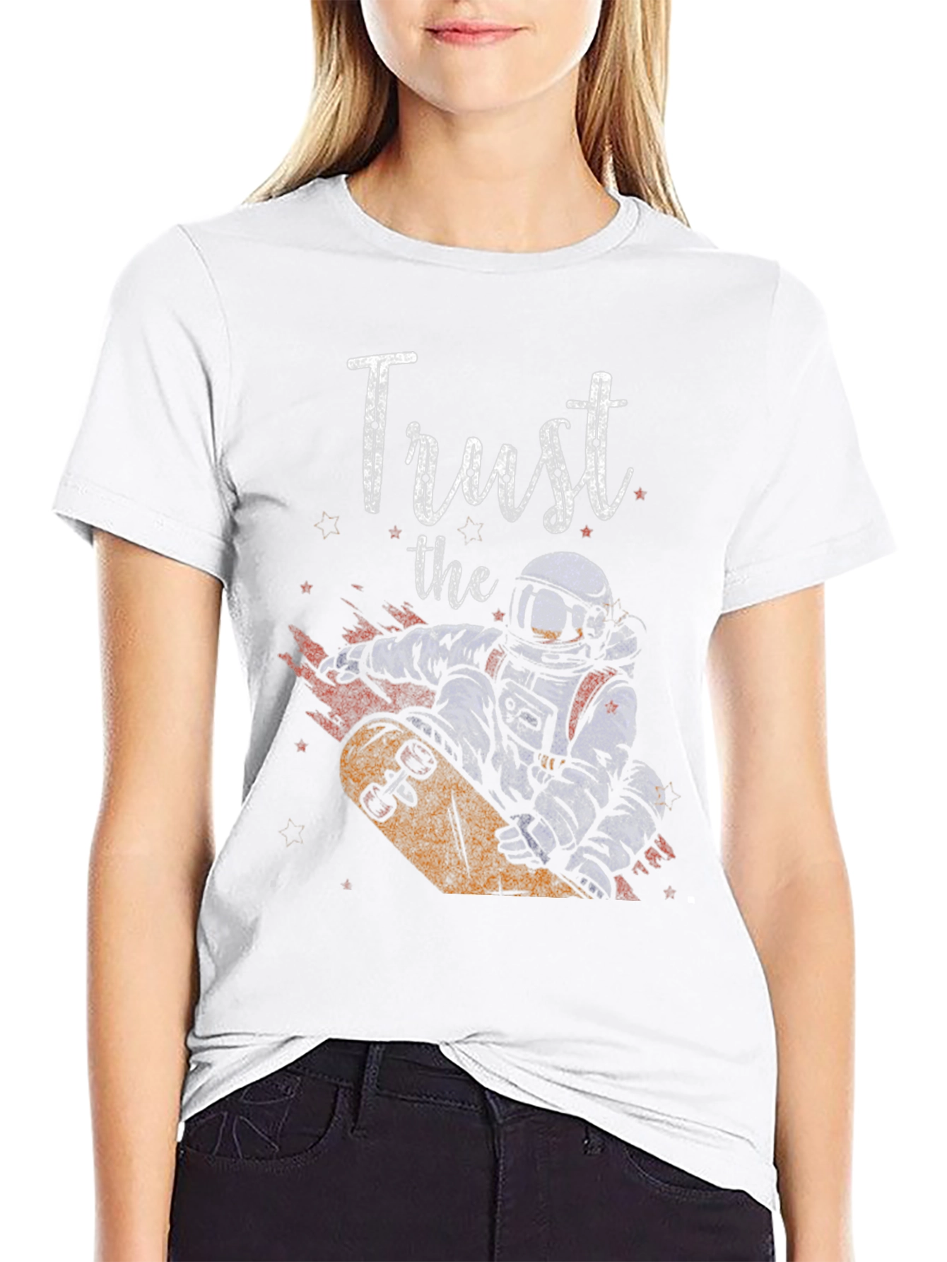 Trust the Astronaut Skateboard T-Shirt