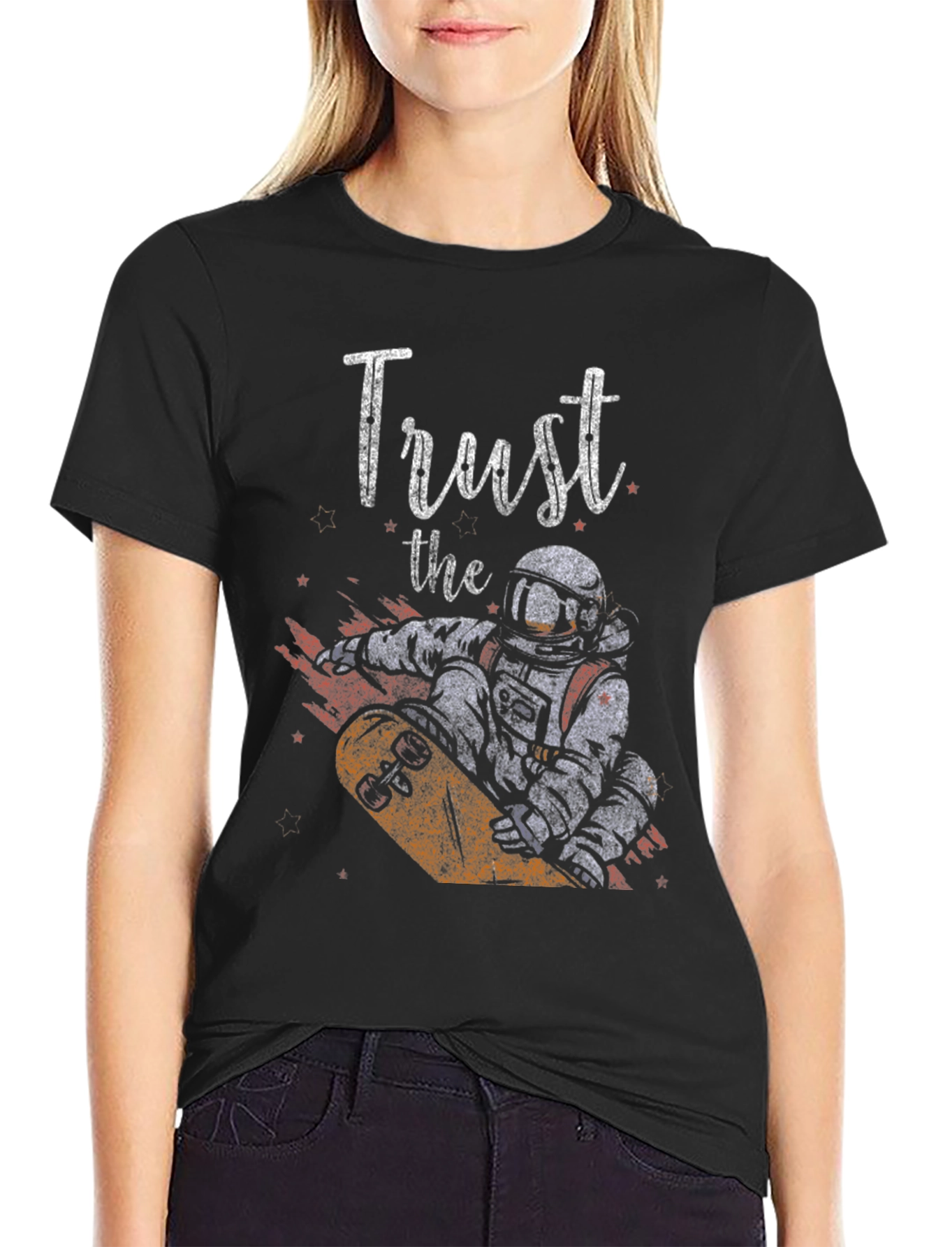 Trust the Astronaut Skateboard T-Shirt