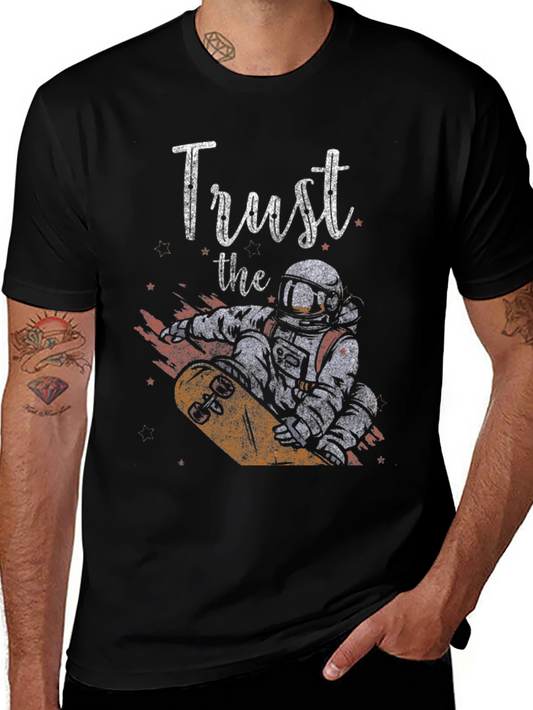 Trust the Astronaut Skateboard T-Shirt