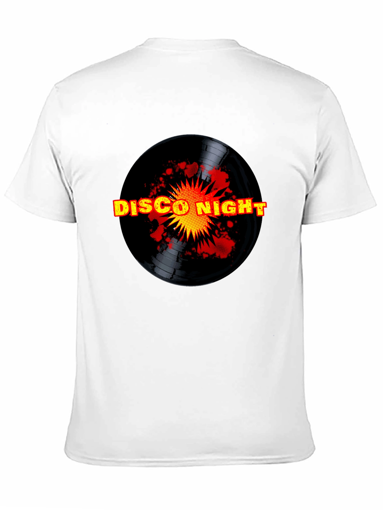 Disco Night Black T-Shirt