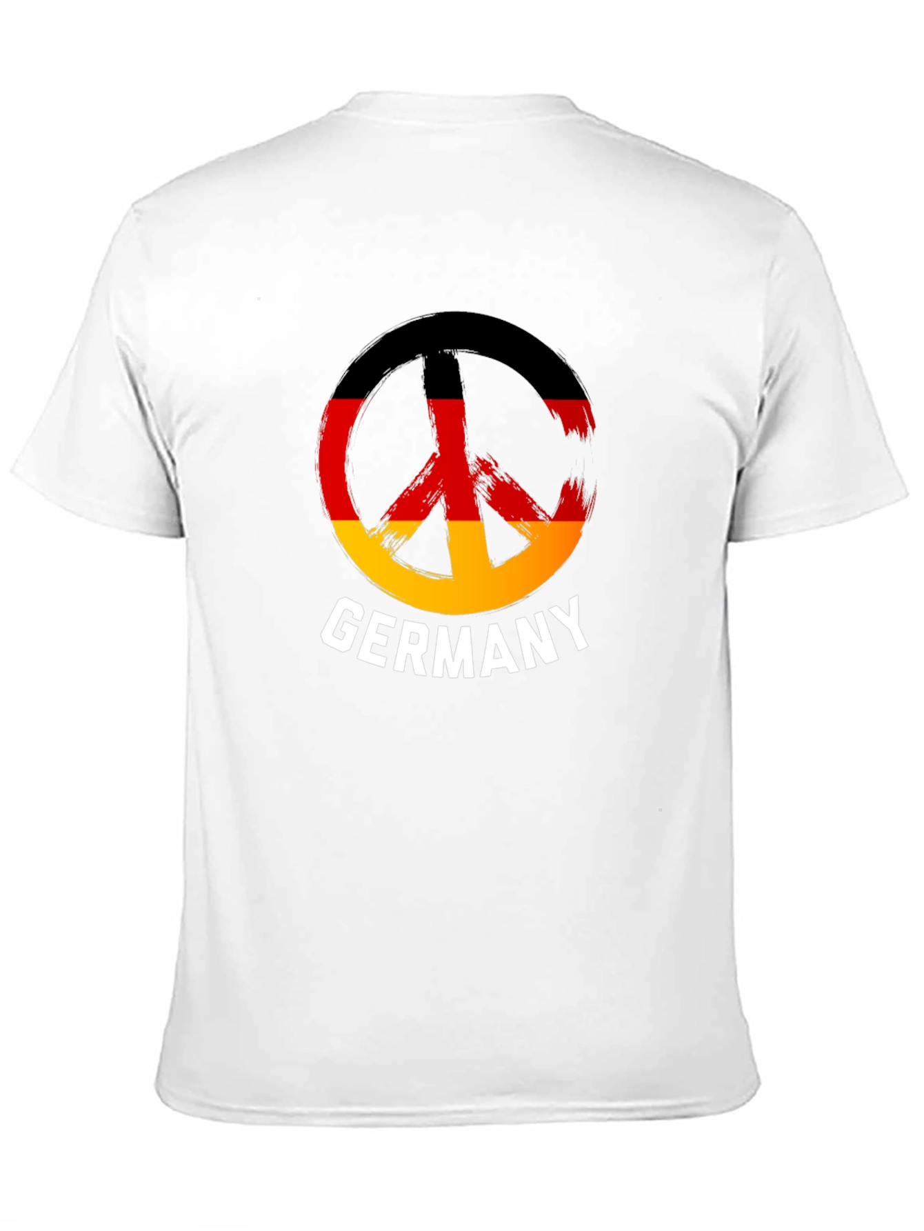 Germany Peace Symbol Tee - Black