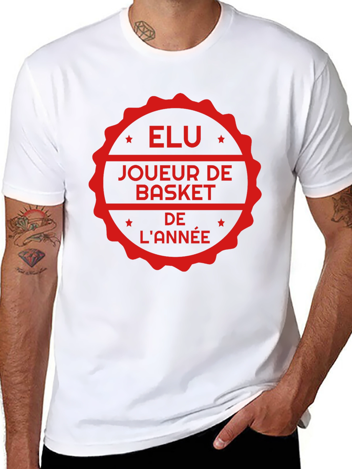 ELU Joueur de Basket T-Shirt - Black
