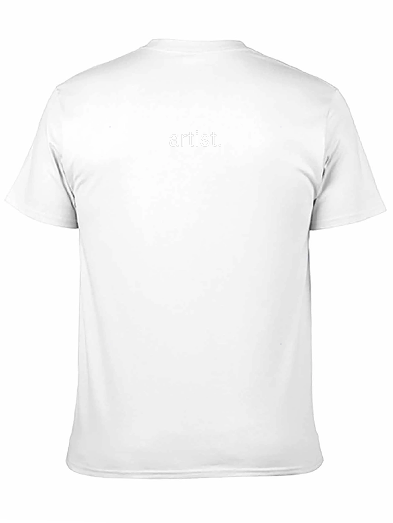 Artist Statement T-Shirt - Simple Black Tee