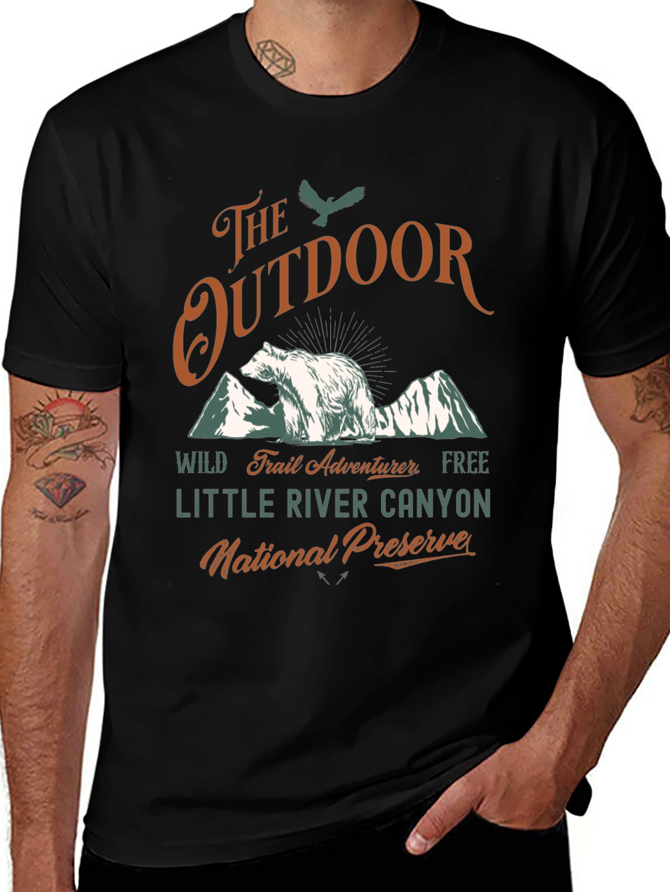 Outdoor National Preserve Graphic T-Shirt