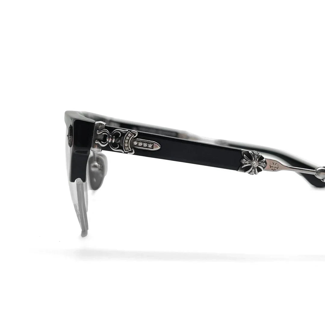Chrome Hearts Evagilist Diamond BK/SS Glasses