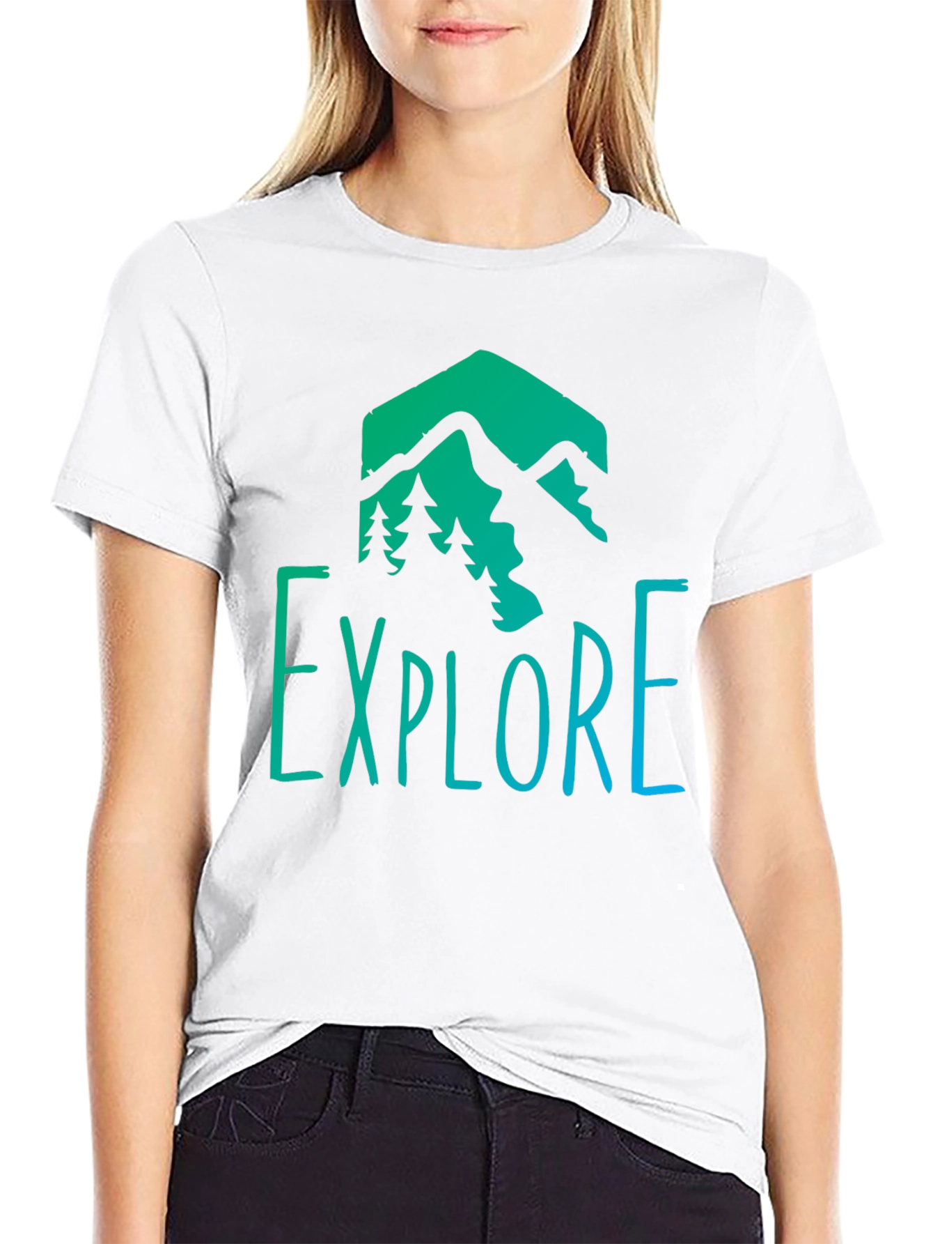Explore Nature Graphic T-Shirt - Adventure Awaits!